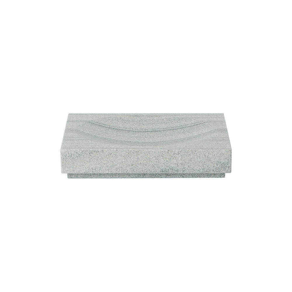 Australian Gray Marble Rectangular Soap Dish  SBM893-3 -  Bathroom Accessories - ebarza Furniture UAE | Shop Modern Furniture in Abu Dhabi & Dubai - مفروشات ايبازرا في الامارات | تسوق اثاث عصري وديكورات مميزة في دبي وابوظبي
