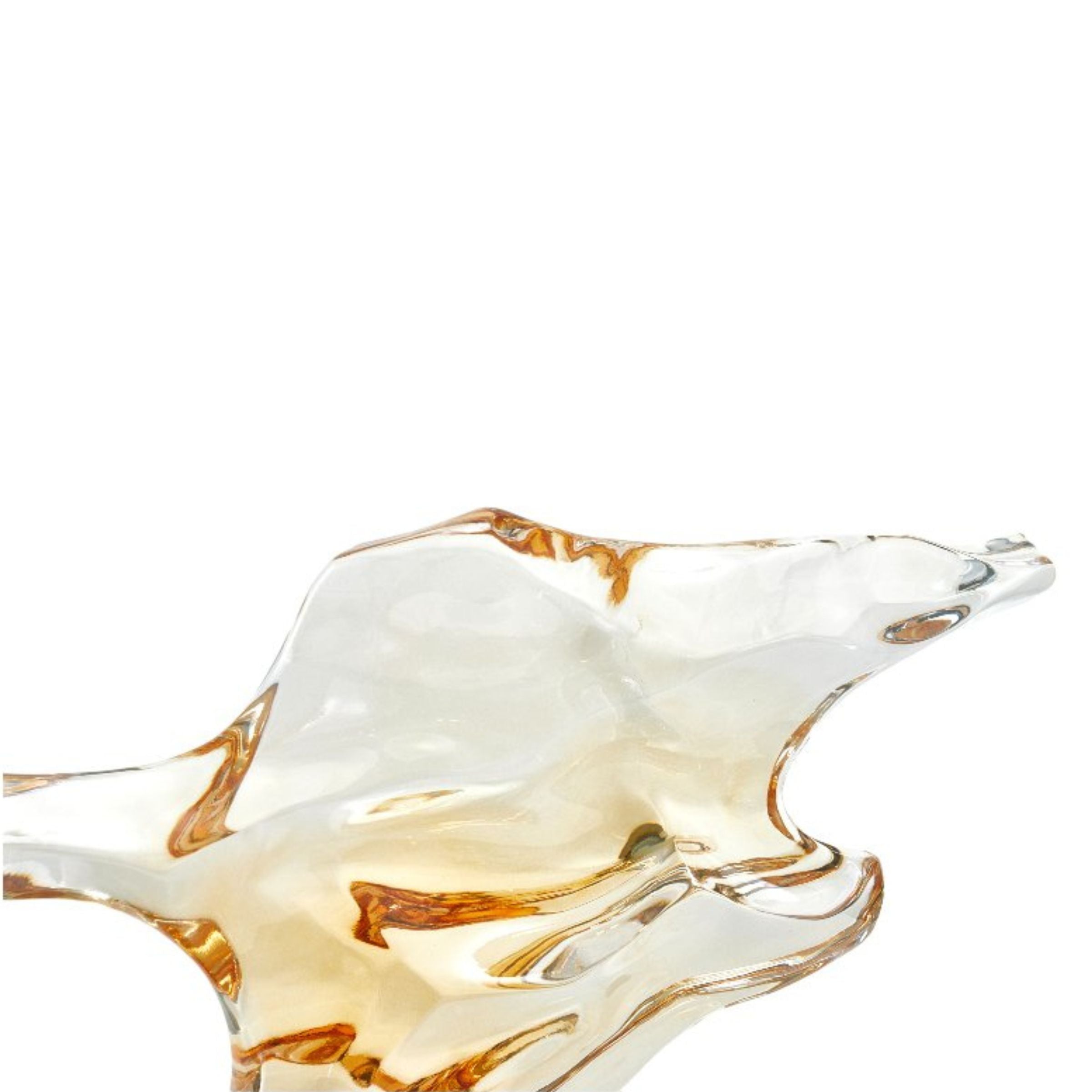 Golden ABSTRACT SCULPTURE SH-T044 -  Home Decor Figurines - ebarza Furniture UAE | Shop Modern Furniture in Abu Dhabi & Dubai - مفروشات ايبازرا في الامارات | تسوق اثاث عصري وديكورات مميزة في دبي وابوظبي