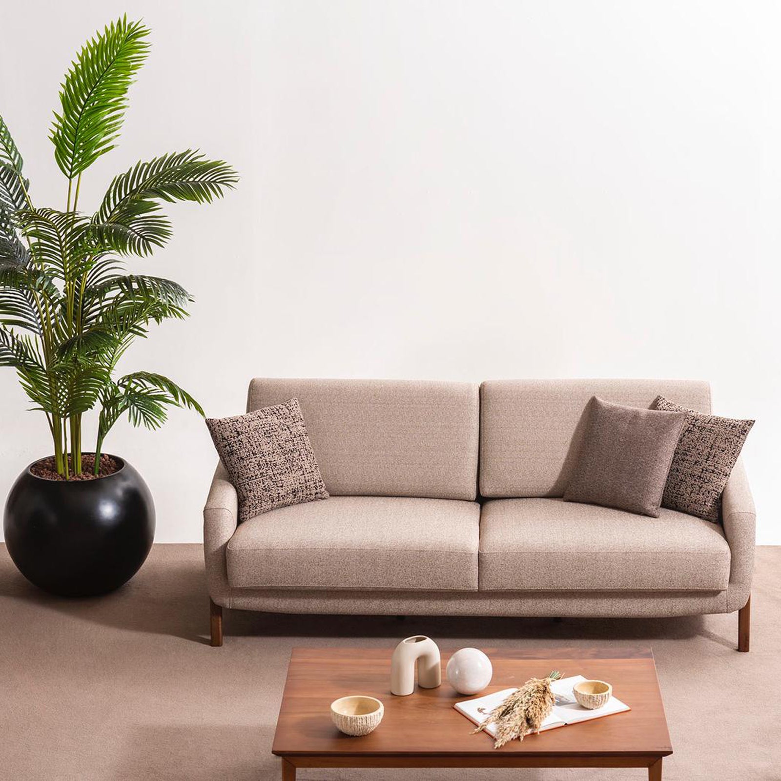 Kent 2 Seater Sofa bed SBRN-KNT3S -  Sofas - ebarza Furniture UAE | Shop Modern Furniture in Abu Dhabi & Dubai - مفروشات ايبازرا في الامارات | تسوق اثاث عصري وديكورات مميزة في دبي وابوظبي