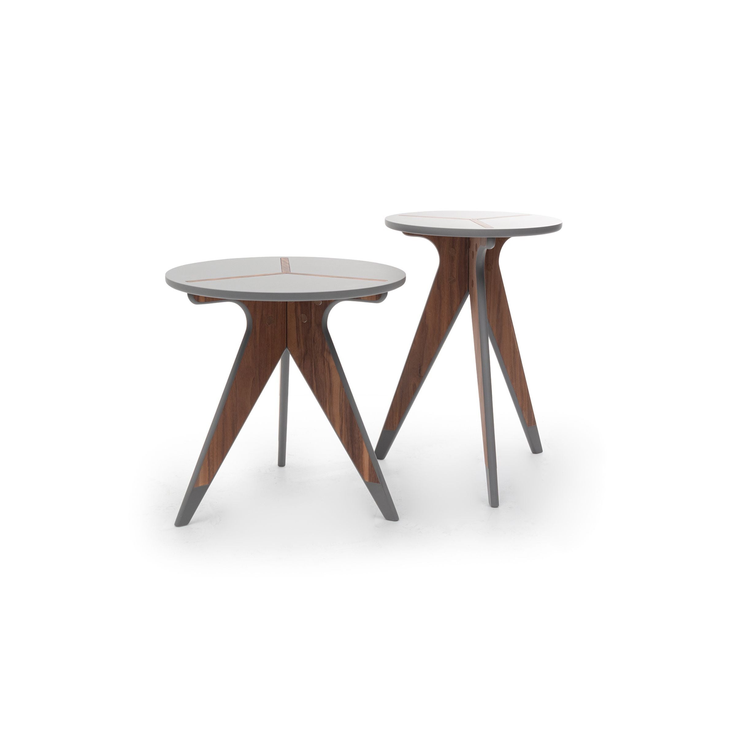 Set of 2 Smart Side Table SST-0001 -  Side Tables - ebarza Furniture UAE | Shop Modern Furniture in Abu Dhabi & Dubai - مفروشات ايبازرا في الامارات | تسوق اثاث عصري وديكورات مميزة في دبي وابوظبي