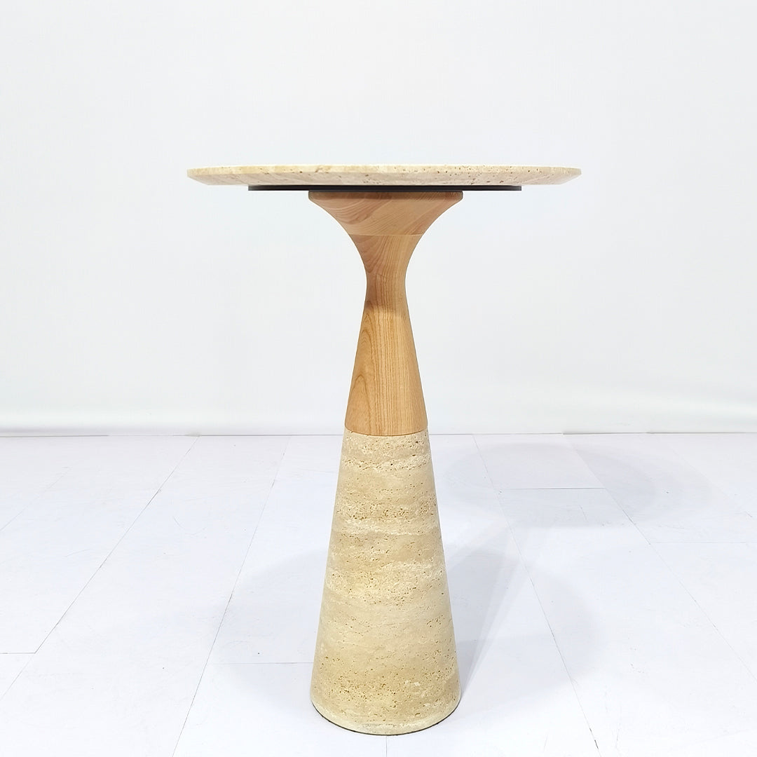 Pre-order 15 Days Delivery Side Table - JK-D224 -Beige -  Side Tables - ebarza Furniture UAE | Shop Modern Furniture in Abu Dhabi & Dubai - مفروشات ايبازرا في الامارات | تسوق اثاث عصري وديكورات مميزة في دبي وابوظبي