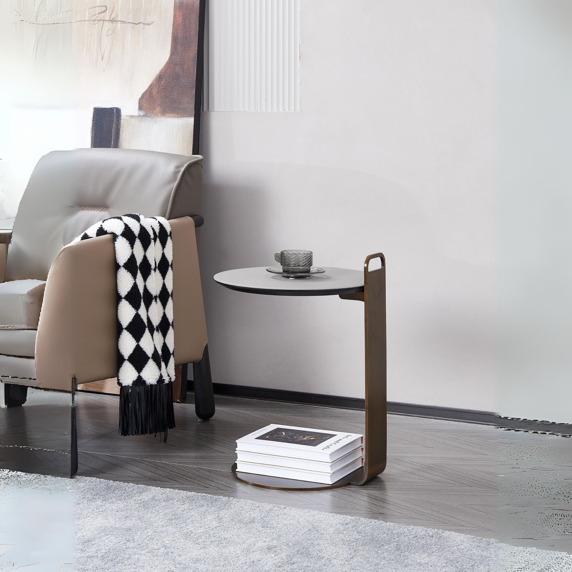 Nook Side Table MLL-D115 -  Side Tables - ebarza Furniture UAE | Shop Modern Furniture in Abu Dhabi & Dubai - مفروشات ايبازرا في الامارات | تسوق اثاث عصري وديكورات مميزة في دبي وابوظبي