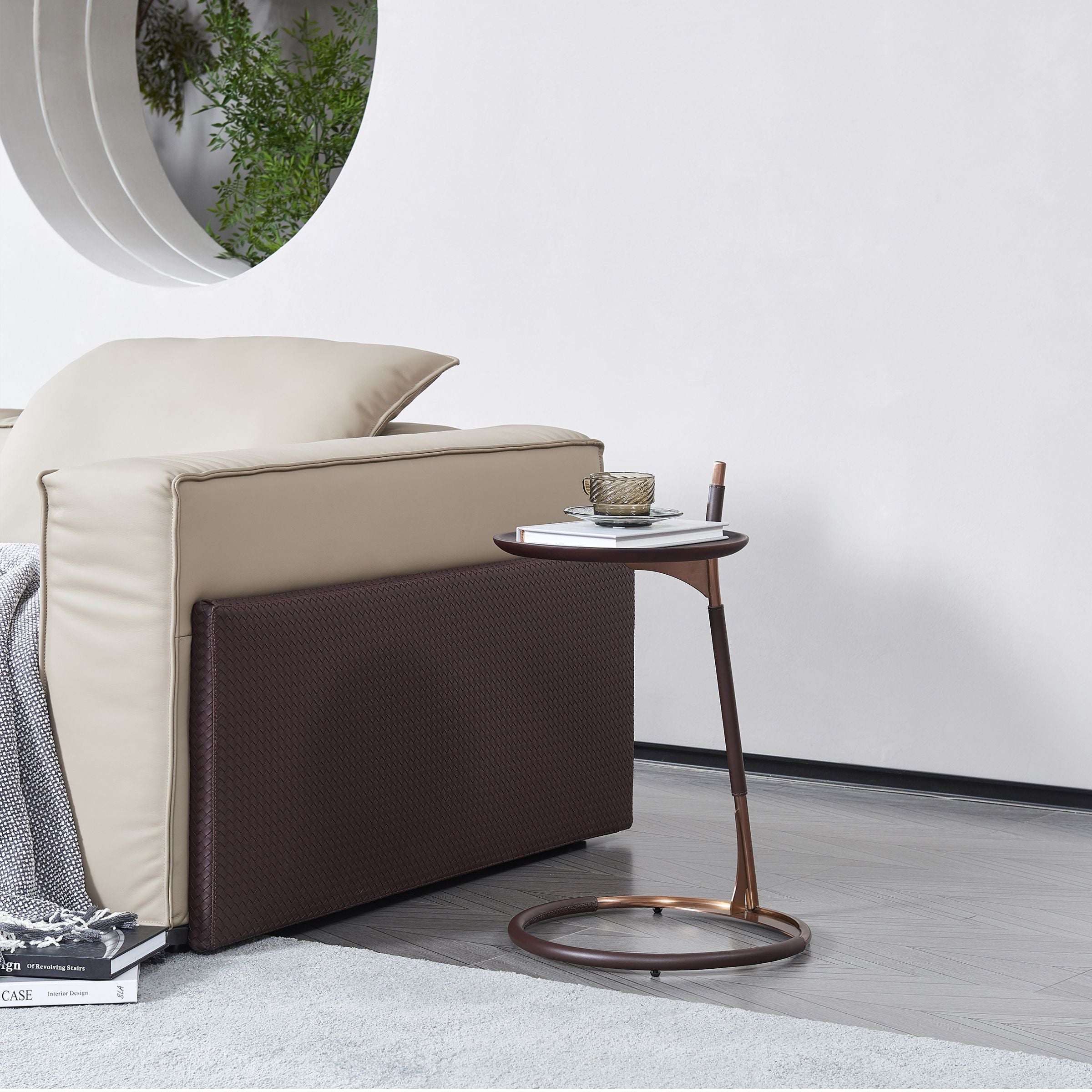 Dwell Side Table MLL-D130 -  Side Tables - ebarza Furniture UAE | Shop Modern Furniture in Abu Dhabi & Dubai - مفروشات ايبازرا في الامارات | تسوق اثاث عصري وديكورات مميزة في دبي وابوظبي