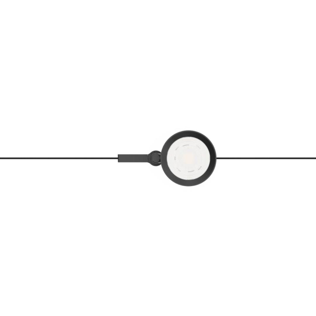 Track And LED Rotatable Round Light  YND-R5202 -  Smart Track Lighting - ebarza Furniture UAE | Shop Modern Furniture in Abu Dhabi & Dubai - مفروشات ايبازرا في الامارات | تسوق اثاث عصري وديكورات مميزة في دبي وابوظبي