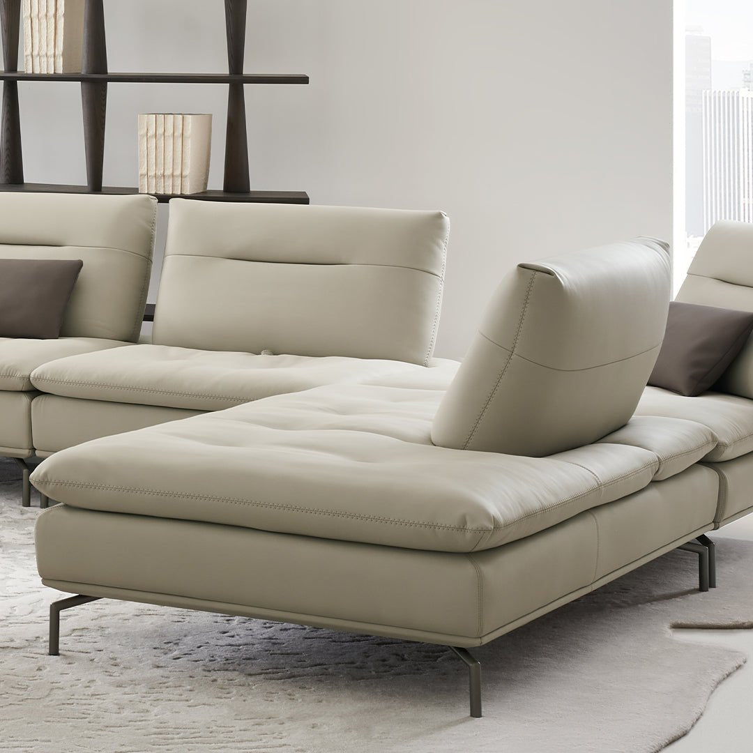 Pre-order 25 Days Delivery Nexus Modular Sofa With Right Relaxed 2-Seater Without Arm - AMF-S180 -  Sofas - ebarza Furniture UAE | Shop Modern Furniture in Abu Dhabi & Dubai - مفروشات ايبازرا في الامارات | تسوق اثاث عصري وديكورات مميزة في دبي وابوظبي