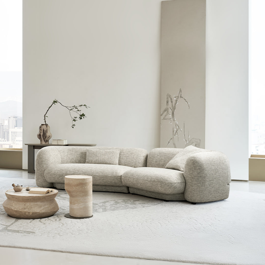 Pre-order 25 Days Delivery Nimbus Travertine Small Side Table BMCJ-BJ6070-SMALL -  Side Tables - ebarza Furniture UAE | Shop Modern Furniture in Abu Dhabi & Dubai - مفروشات ايبازرا في الامارات | تسوق اثاث عصري وديكورات مميزة في دبي وابوظبي