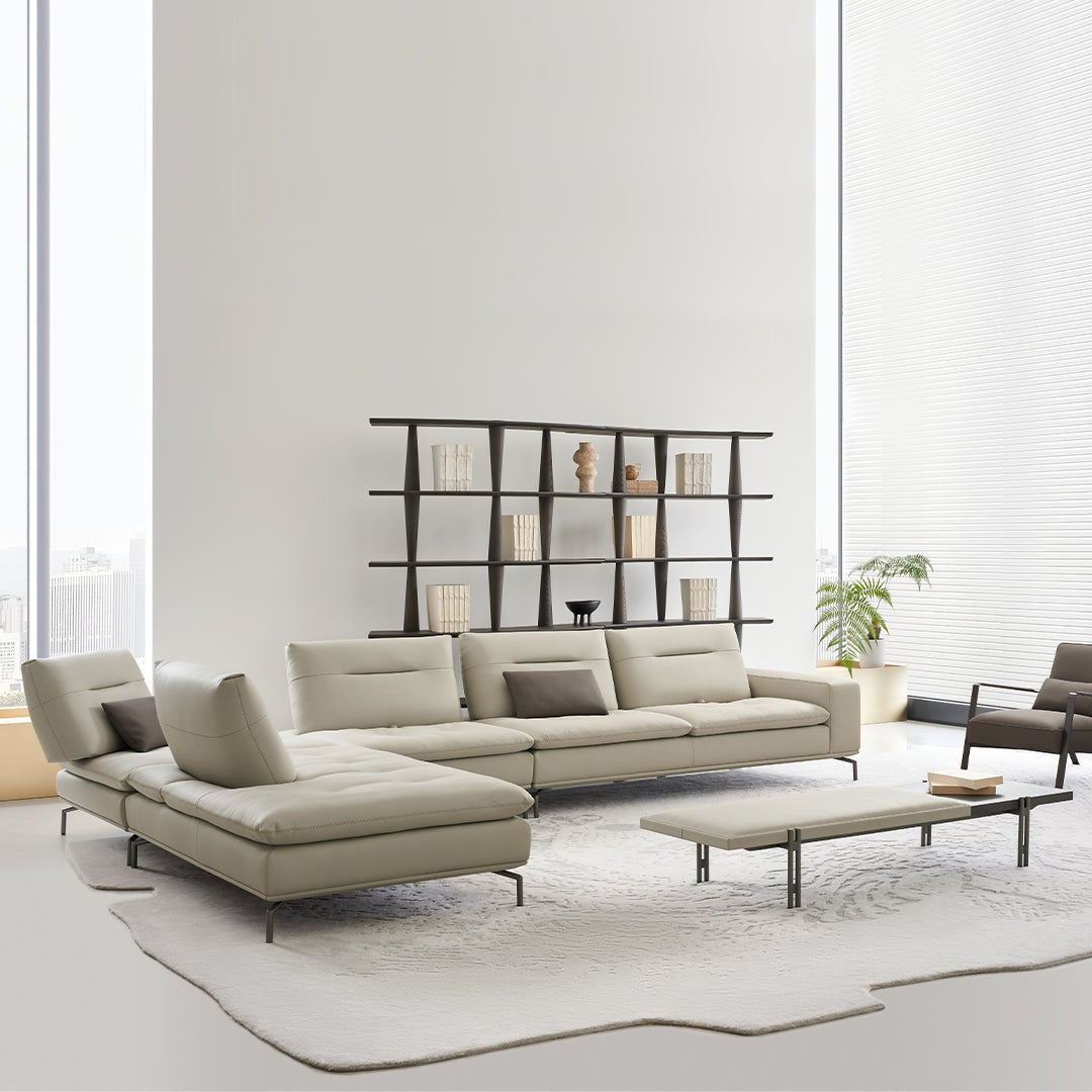 Nexus 2 Seater Right Arm Modular Sofa - AMF-S180/WF ex -  Sofas - ebarza Furniture UAE | Shop Modern Furniture in Abu Dhabi & Dubai - مفروشات ايبازرا في الامارات | تسوق اثاث عصري وديكورات مميزة في دبي وابوظبي