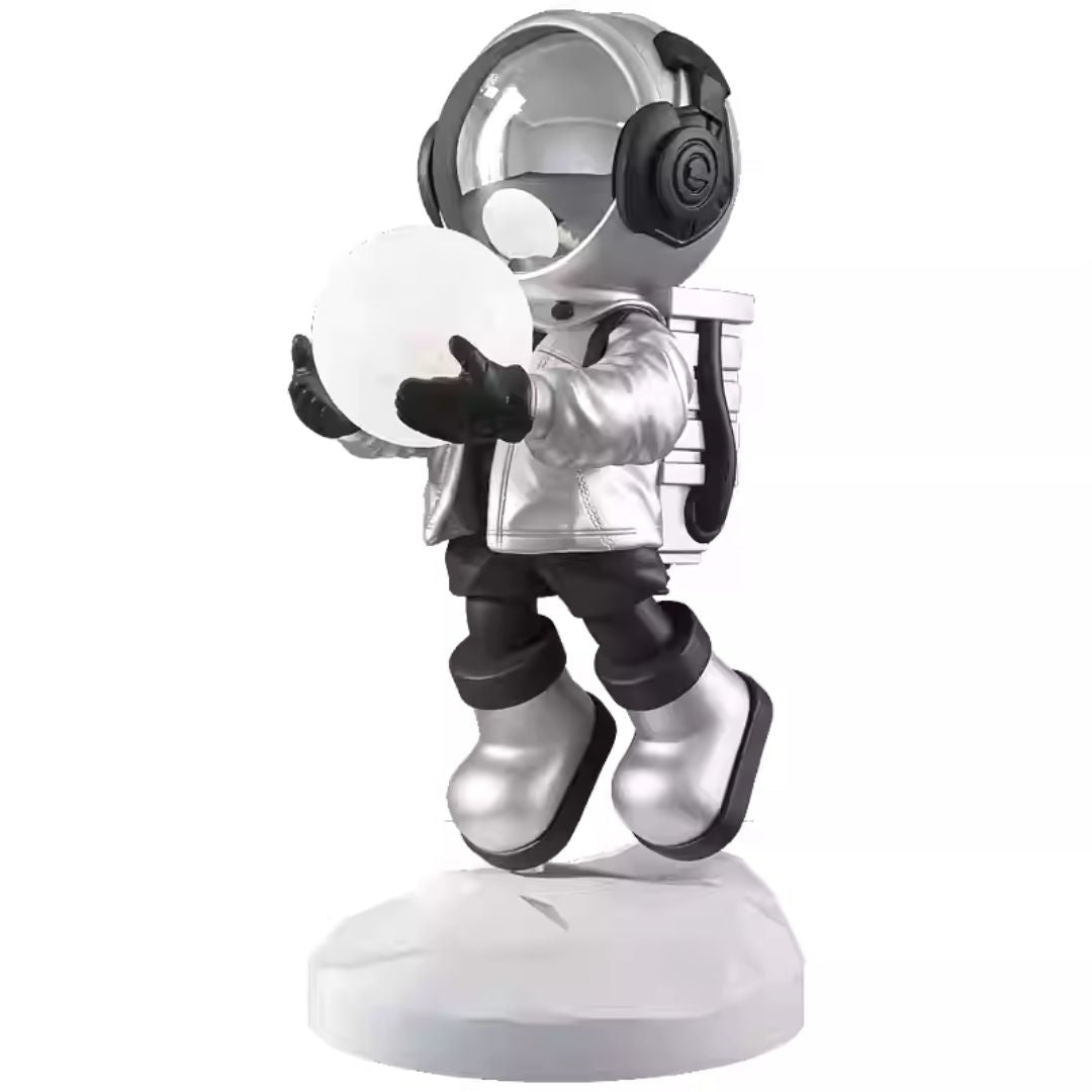 Space Boy Resin Floor Light HTD-YF033 -  Floor Lamps - ebarza Furniture UAE | Shop Modern Furniture in Abu Dhabi & Dubai - مفروشات ايبازرا في الامارات | تسوق اثاث عصري وديكورات مميزة في دبي وابوظبي