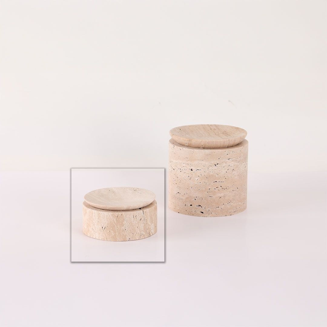 Storage Jar-S - KD4001S -  Home Decor Figurines - ebarza Furniture UAE | Shop Modern Furniture in Abu Dhabi & Dubai - مفروشات ايبازرا في الامارات | تسوق اثاث عصري وديكورات مميزة في دبي وابوظبي
