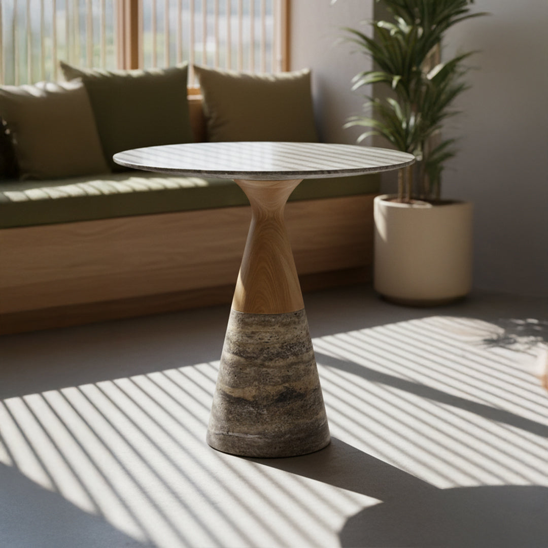 Stratum Lounge Dining Table - JK-D224C - Gray -  Dining Tables - ebarza Furniture UAE | Shop Modern Furniture in Abu Dhabi & Dubai - مفروشات ايبازرا في الامارات | تسوق اثاث عصري وديكورات مميزة في دبي وابوظبي