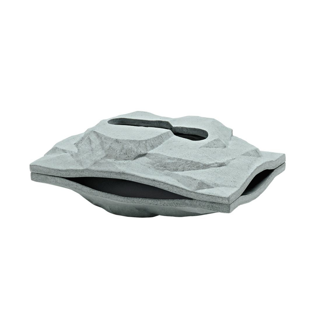 Stone Tissue Box TBG244 -  Tissue Boxes - ebarza Furniture UAE | Shop Modern Furniture in Abu Dhabi & Dubai - مفروشات ايبازرا في الامارات | تسوق اثاث عصري وديكورات مميزة في دبي وابوظبي