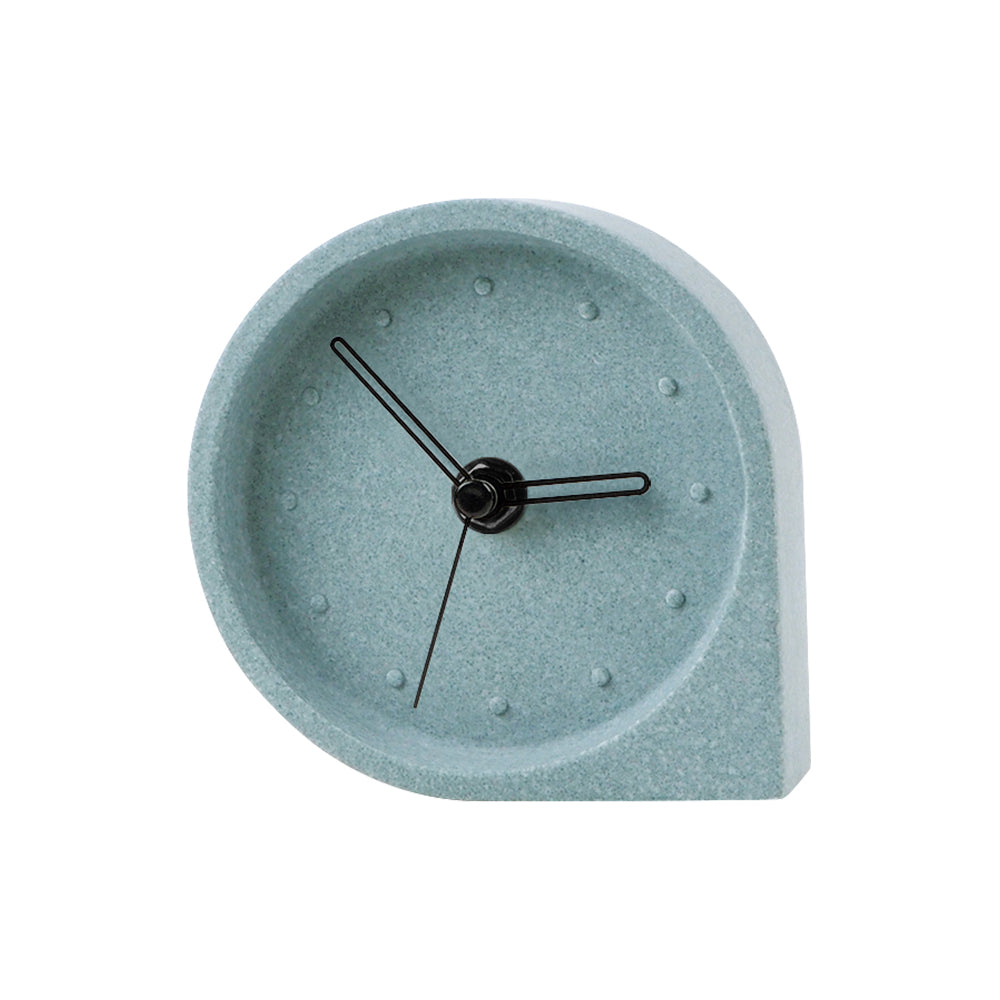 Green Water Drop Table Clock TCD244 -  Clocks - ebarza Furniture UAE | Shop Modern Furniture in Abu Dhabi & Dubai - مفروشات ايبازرا في الامارات | تسوق اثاث عصري وديكورات مميزة في دبي وابوظبي