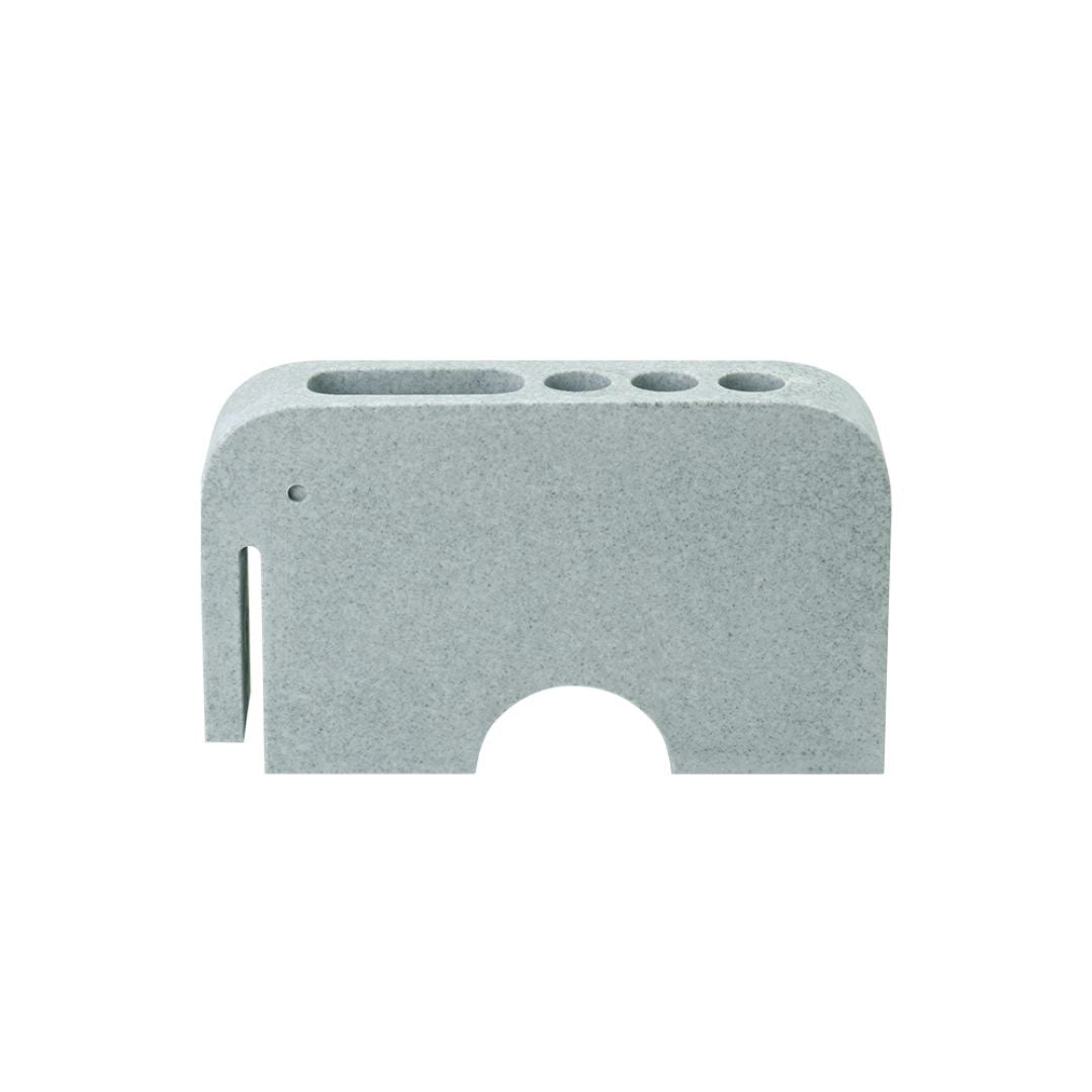 Elephant Toothbrush Holder THG244 -  Bathroom Accessories - ebarza Furniture UAE | Shop Modern Furniture in Abu Dhabi & Dubai - مفروشات ايبازرا في الامارات | تسوق اثاث عصري وديكورات مميزة في دبي وابوظبي