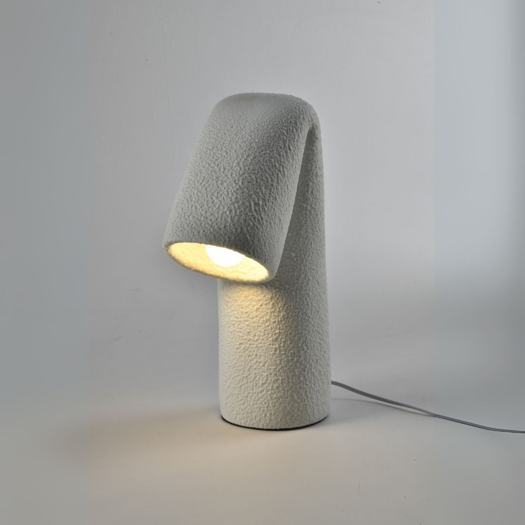 The Drape Resin Table lamp HTD-2529 -  Desk/table Lamps - ebarza Furniture UAE | Shop Modern Furniture in Abu Dhabi & Dubai - مفروشات ايبازرا في الامارات | تسوق اثاث عصري وديكورات مميزة في دبي وابوظبي