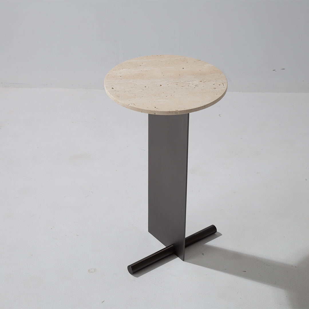 Travertine Coffee Table JA053-A -  Coffee Tables - ebarza Furniture UAE | Shop Modern Furniture in Abu Dhabi & Dubai - مفروشات ايبازرا في الامارات | تسوق اثاث عصري وديكورات مميزة في دبي وابوظبي