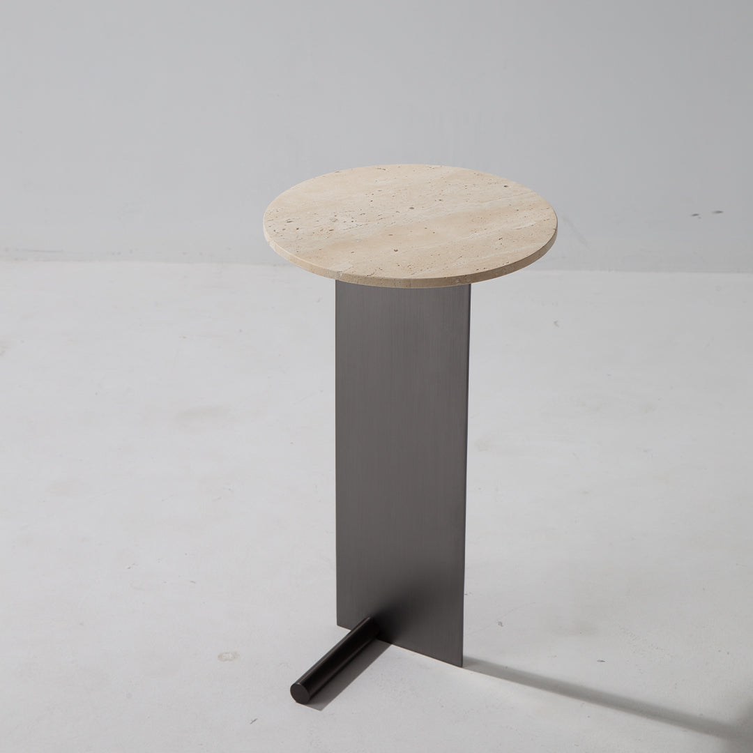 Travertine Coffee Table JA053-A -  Coffee Tables - ebarza Furniture UAE | Shop Modern Furniture in Abu Dhabi & Dubai - مفروشات ايبازرا في الامارات | تسوق اثاث عصري وديكورات مميزة في دبي وابوظبي