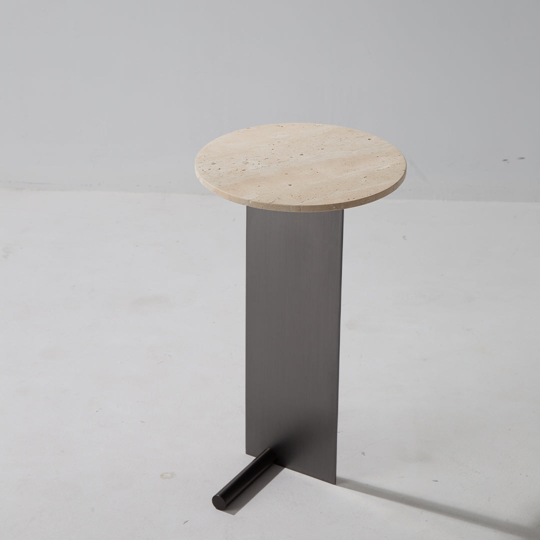 Travertine Coffee Table JA053-A -  Coffee Tables - ebarza Furniture UAE | Shop Modern Furniture in Abu Dhabi & Dubai - مفروشات ايبازرا في الامارات | تسوق اثاث عصري وديكورات مميزة في دبي وابوظبي