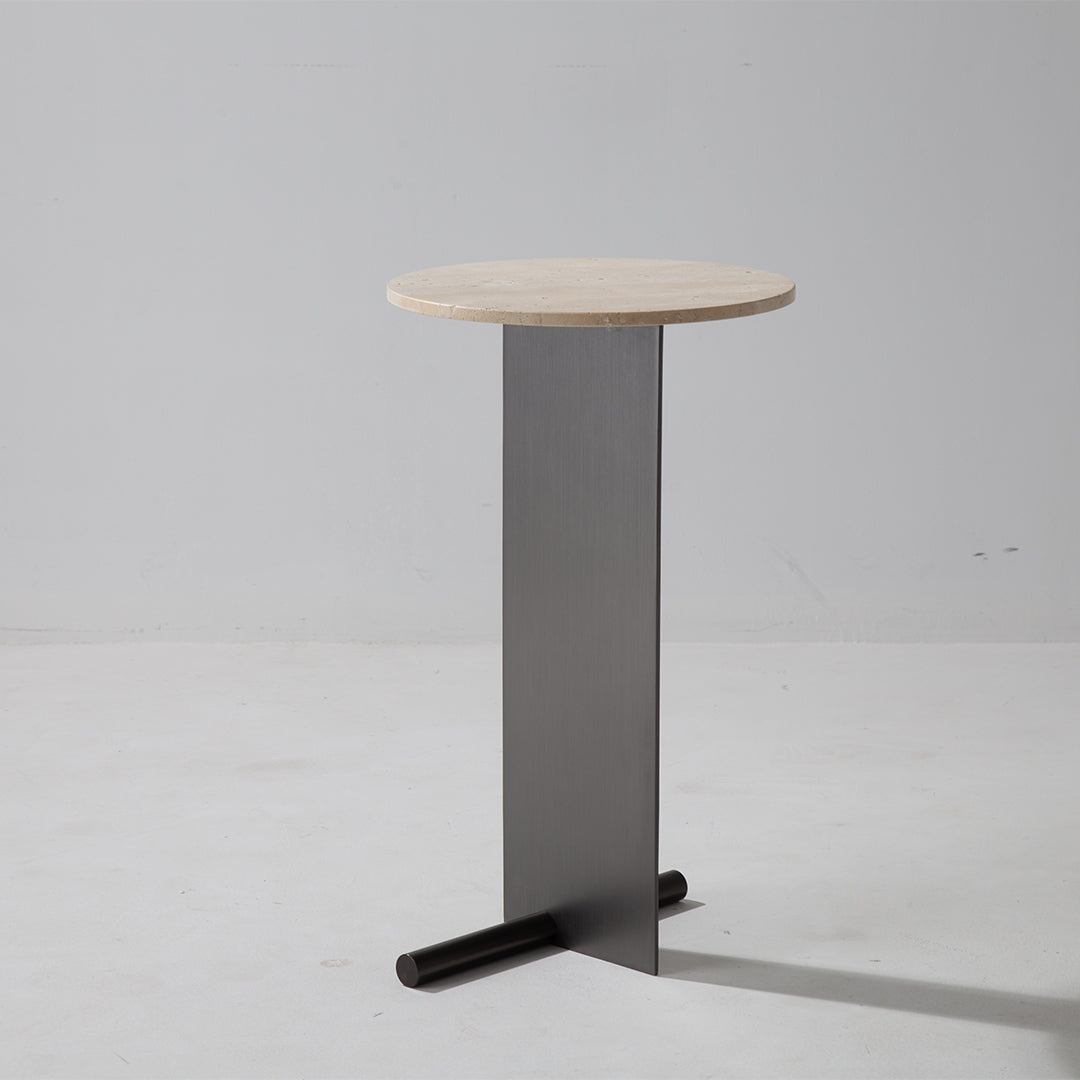 Travertine Coffee Table JA053-A -  Coffee Tables - ebarza Furniture UAE | Shop Modern Furniture in Abu Dhabi & Dubai - مفروشات ايبازرا في الامارات | تسوق اثاث عصري وديكورات مميزة في دبي وابوظبي