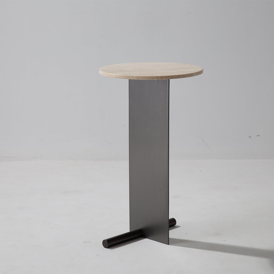 Travertine Coffee Table JA053-A -  Coffee Tables - ebarza Furniture UAE | Shop Modern Furniture in Abu Dhabi & Dubai - مفروشات ايبازرا في الامارات | تسوق اثاث عصري وديكورات مميزة في دبي وابوظبي