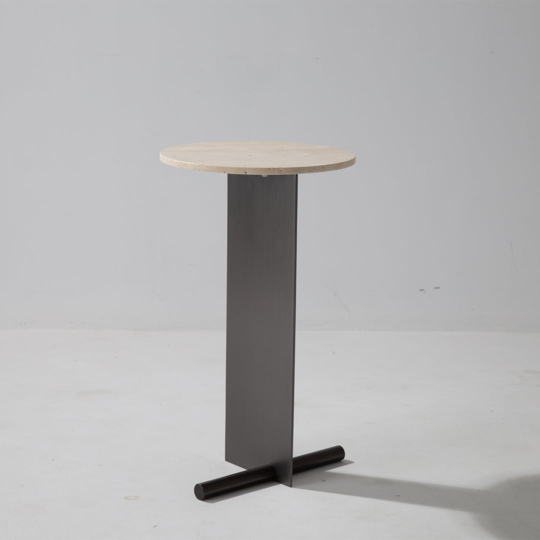 Travertine Coffee Table JA053-A -  Coffee Tables - ebarza Furniture UAE | Shop Modern Furniture in Abu Dhabi & Dubai - مفروشات ايبازرا في الامارات | تسوق اثاث عصري وديكورات مميزة في دبي وابوظبي