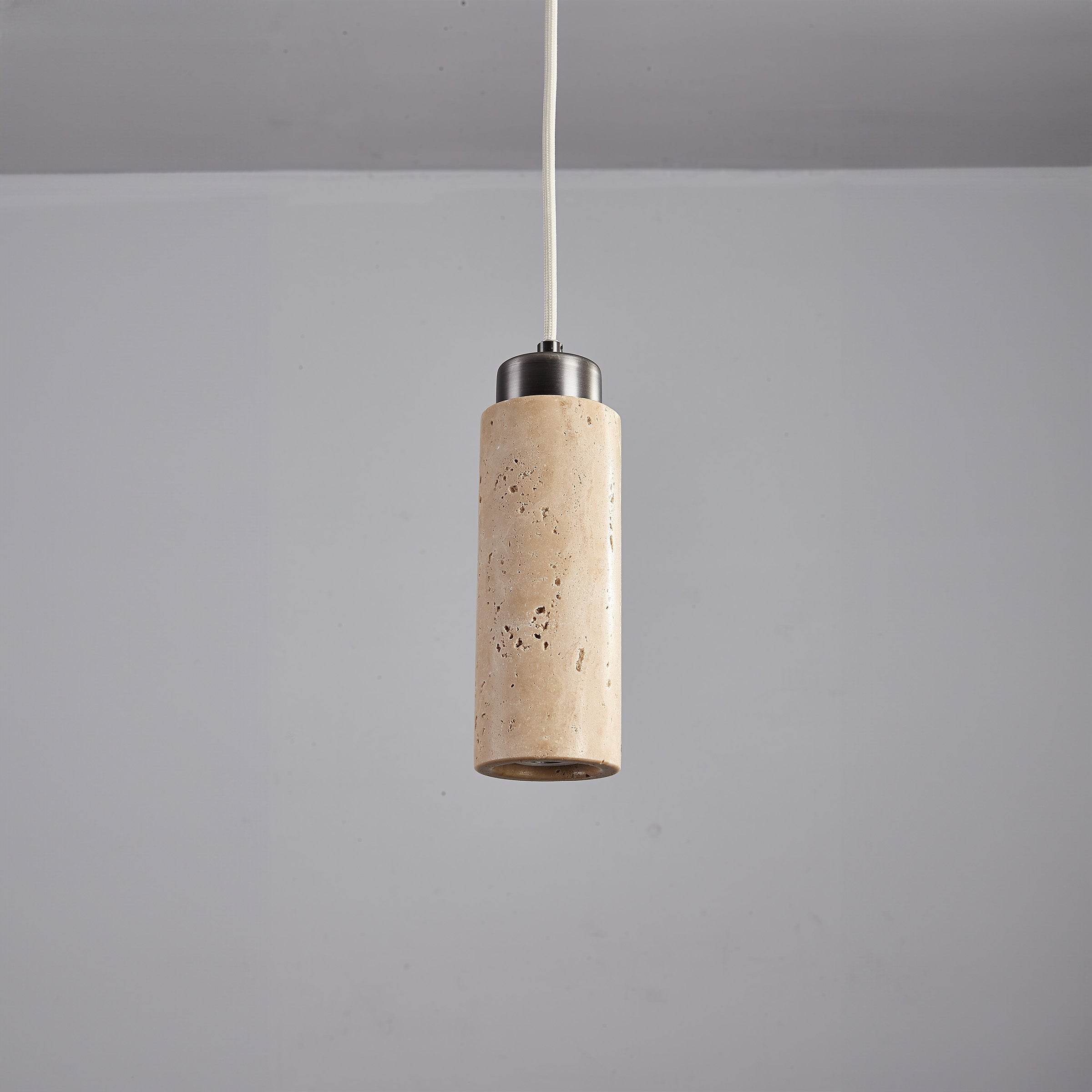 Travertine Pendant Lamp 60005-1P -  Pendant Lamps - ebarza Furniture UAE | Shop Modern Furniture in Abu Dhabi & Dubai - مفروشات ايبازرا في الامارات | تسوق اثاث عصري وديكورات مميزة في دبي وابوظبي