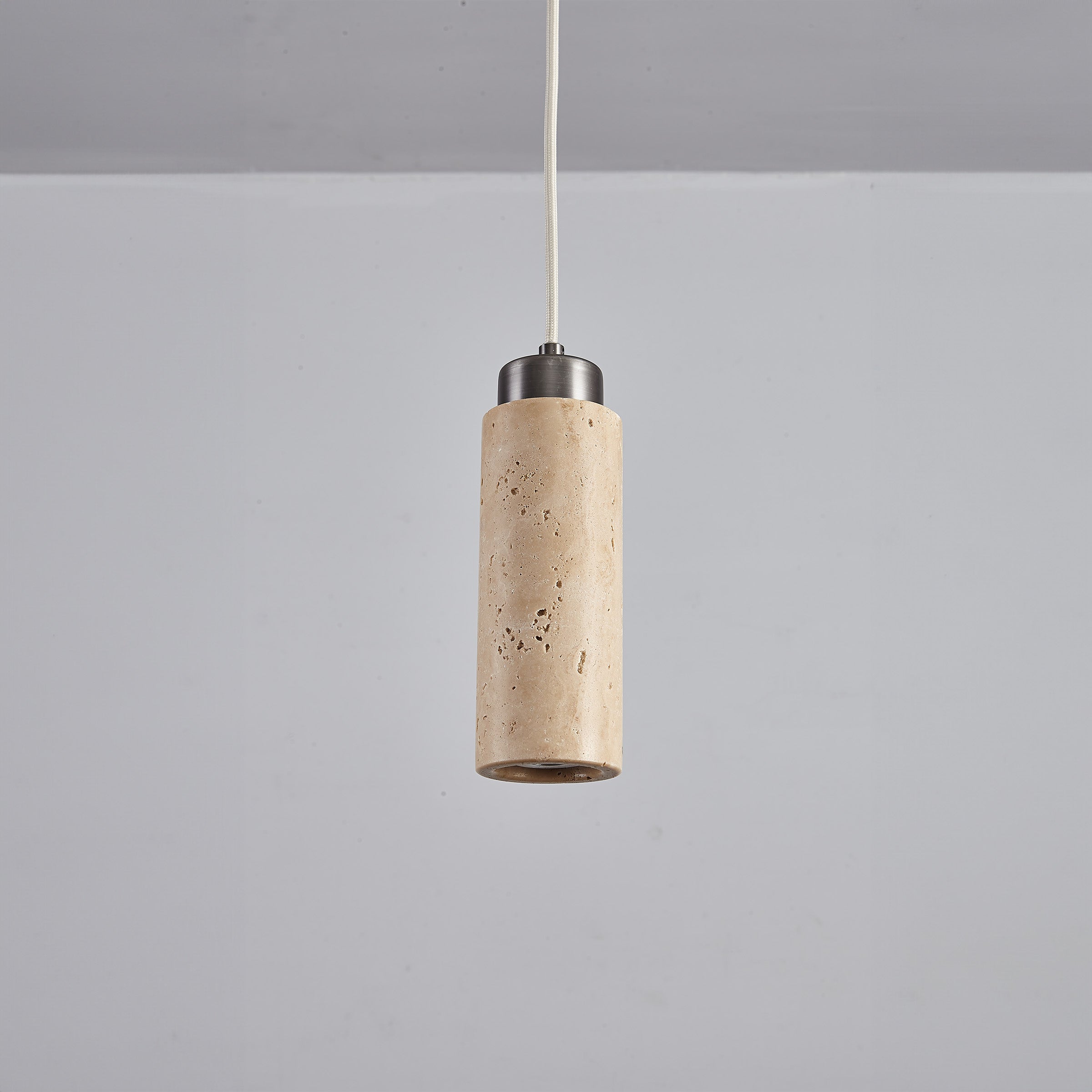Travertine Pendant Lamp 60005-1P -  Pendant Lamps - ebarza Furniture UAE | Shop Modern Furniture in Abu Dhabi & Dubai - مفروشات ايبازرا في الامارات | تسوق اثاث عصري وديكورات مميزة في دبي وابوظبي