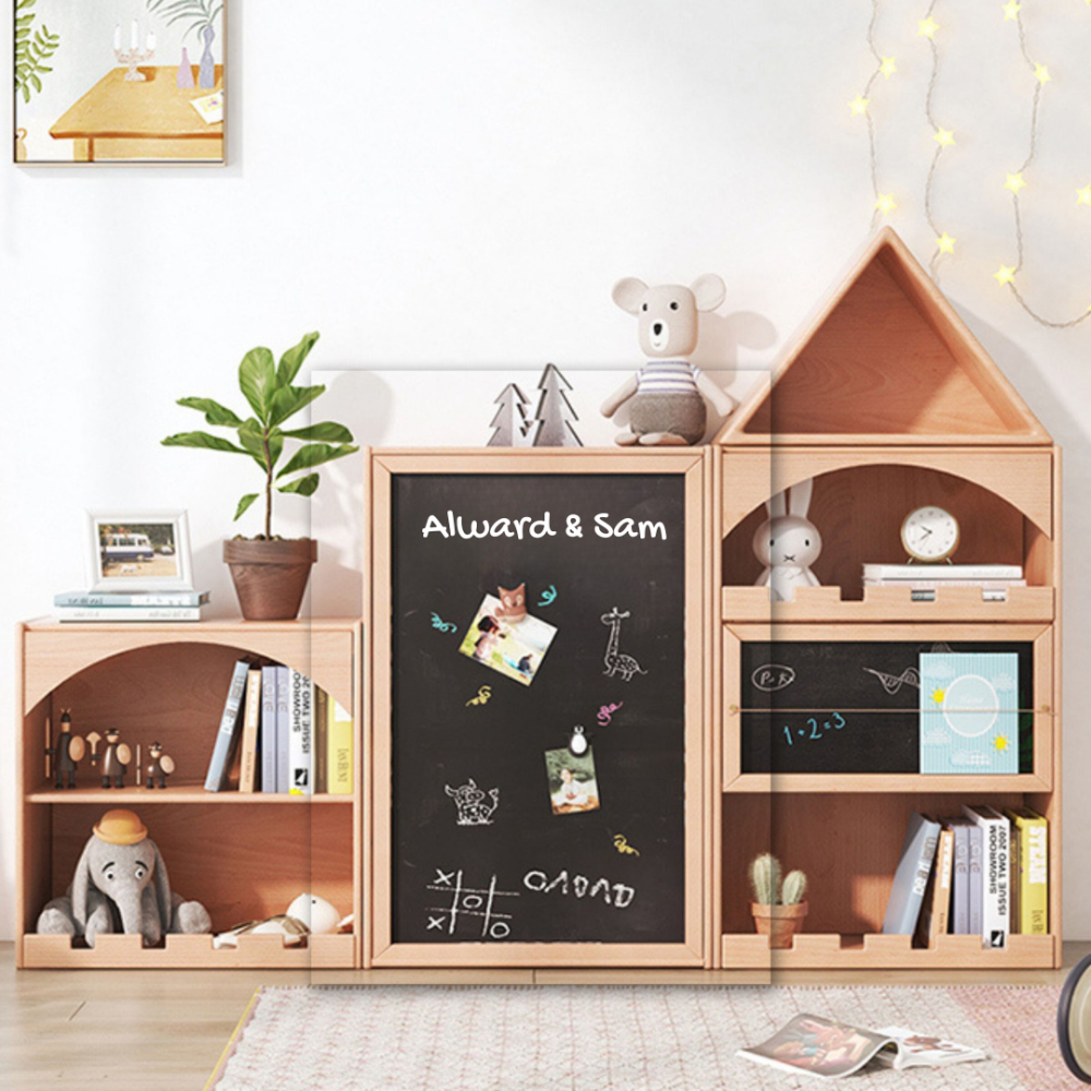 KIDS PEEKABOO Cabinet - E2008N -  Kids Shelves - ebarza Furniture UAE | Shop Modern Furniture in Abu Dhabi & Dubai - مفروشات ايبازرا في الامارات | تسوق اثاث عصري وديكورات مميزة في دبي وابوظبي