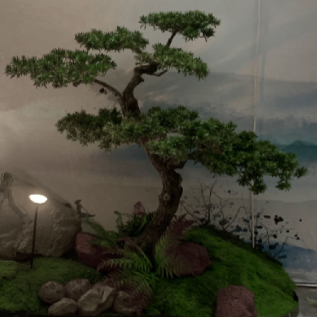 Artificial Podocarpus Tree FHS-PODO065 -  Plants - ebarza Furniture UAE | Shop Modern Furniture in Abu Dhabi & Dubai - مفروشات ايبازرا في الامارات | تسوق اثاث عصري وديكورات مميزة في دبي وابوظبي