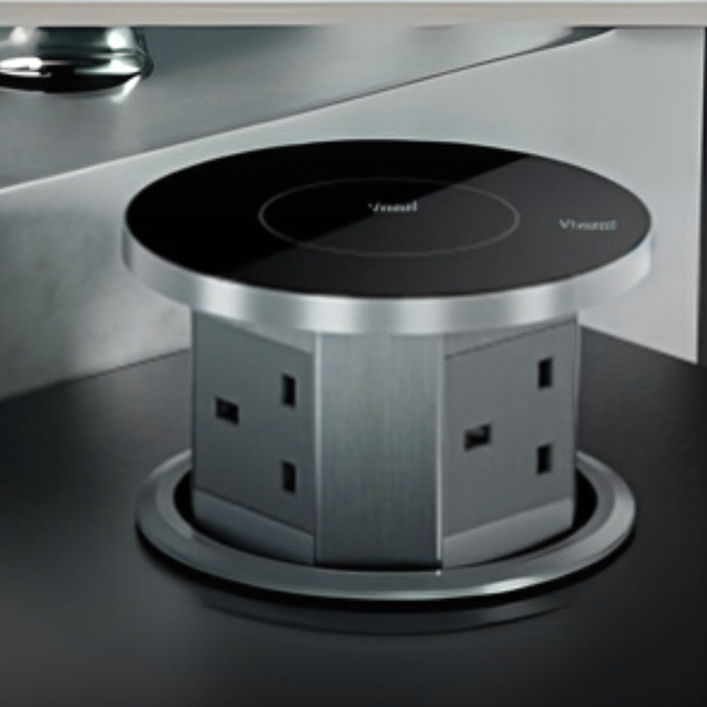 Electrical Pop Up Power Socket JXB-KC-3UK -  Smart Sockets - ebarza Furniture UAE | Shop Modern Furniture in Abu Dhabi & Dubai - مفروشات ايبازرا في الامارات | تسوق اثاث عصري وديكورات مميزة في دبي وابوظبي