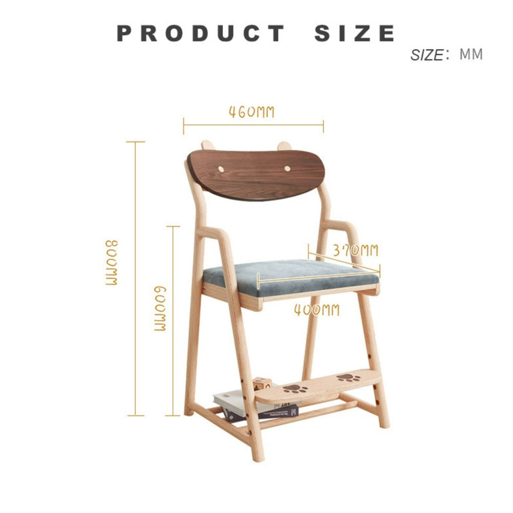 Kids Chair With Adjustable Seat - E2002J -  Kids Chairs - ebarza Furniture UAE | Shop Modern Furniture in Abu Dhabi & Dubai - مفروشات ايبازرا في الامارات | تسوق اثاث عصري وديكورات مميزة في دبي وابوظبي