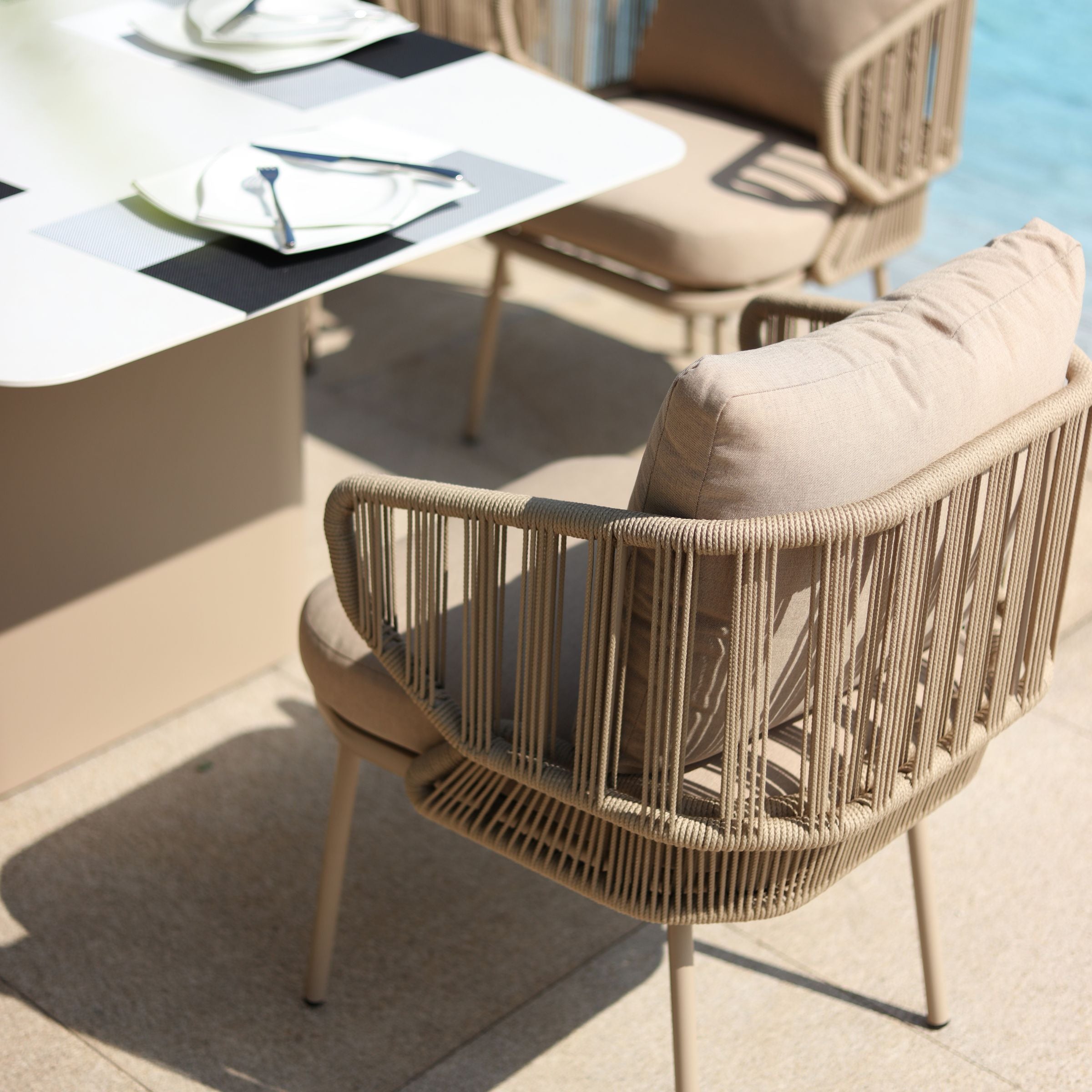 Embrace Outdoor Dining Chair MYX-DC1040 -  Outdoor Chairs - ebarza Furniture UAE | Shop Modern Furniture in Abu Dhabi & Dubai - مفروشات ايبازرا في الامارات | تسوق اثاث عصري وديكورات مميزة في دبي وابوظبي
