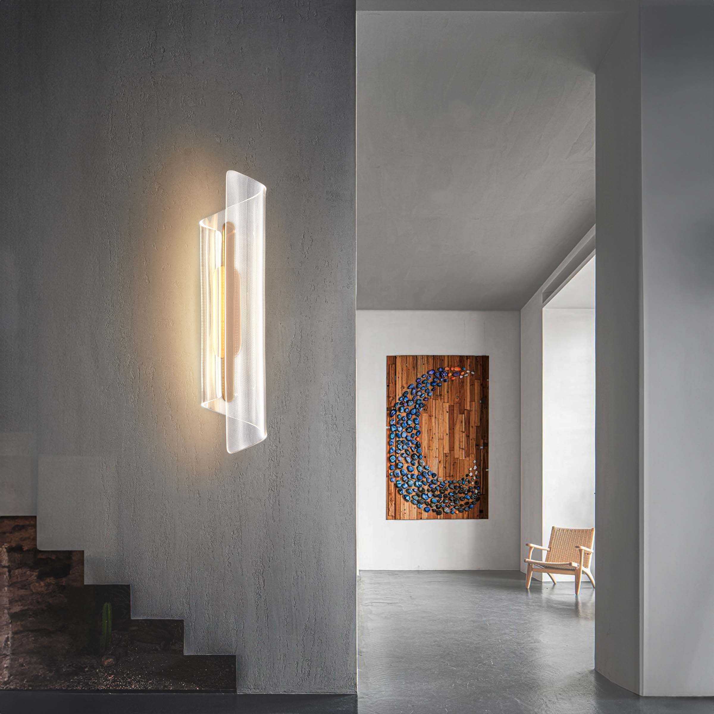 Cascading Moonlight Wall Lamp MA05872WA-001-01B -  Wall Lamps - ebarza Furniture UAE | Shop Modern Furniture in Abu Dhabi & Dubai - مفروشات ايبازرا في الامارات | تسوق اثاث عصري وديكورات مميزة في دبي وابوظبي