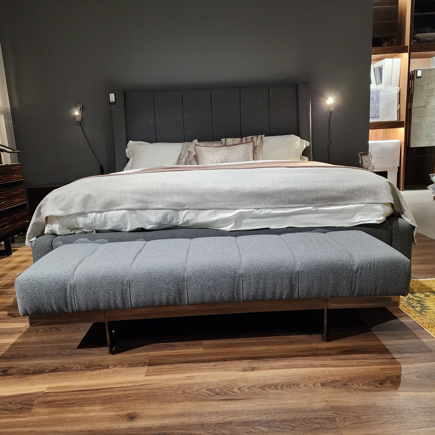 Display Item - Prada Elegant Bedroom Set  PradaElegant-YAS -  DISPLAY ITEM - ebarza Furniture UAE | Shop Modern Furniture in Abu Dhabi & Dubai - مفروشات ايبازرا في الامارات | تسوق اثاث عصري وديكورات مميزة في دبي وابوظبي