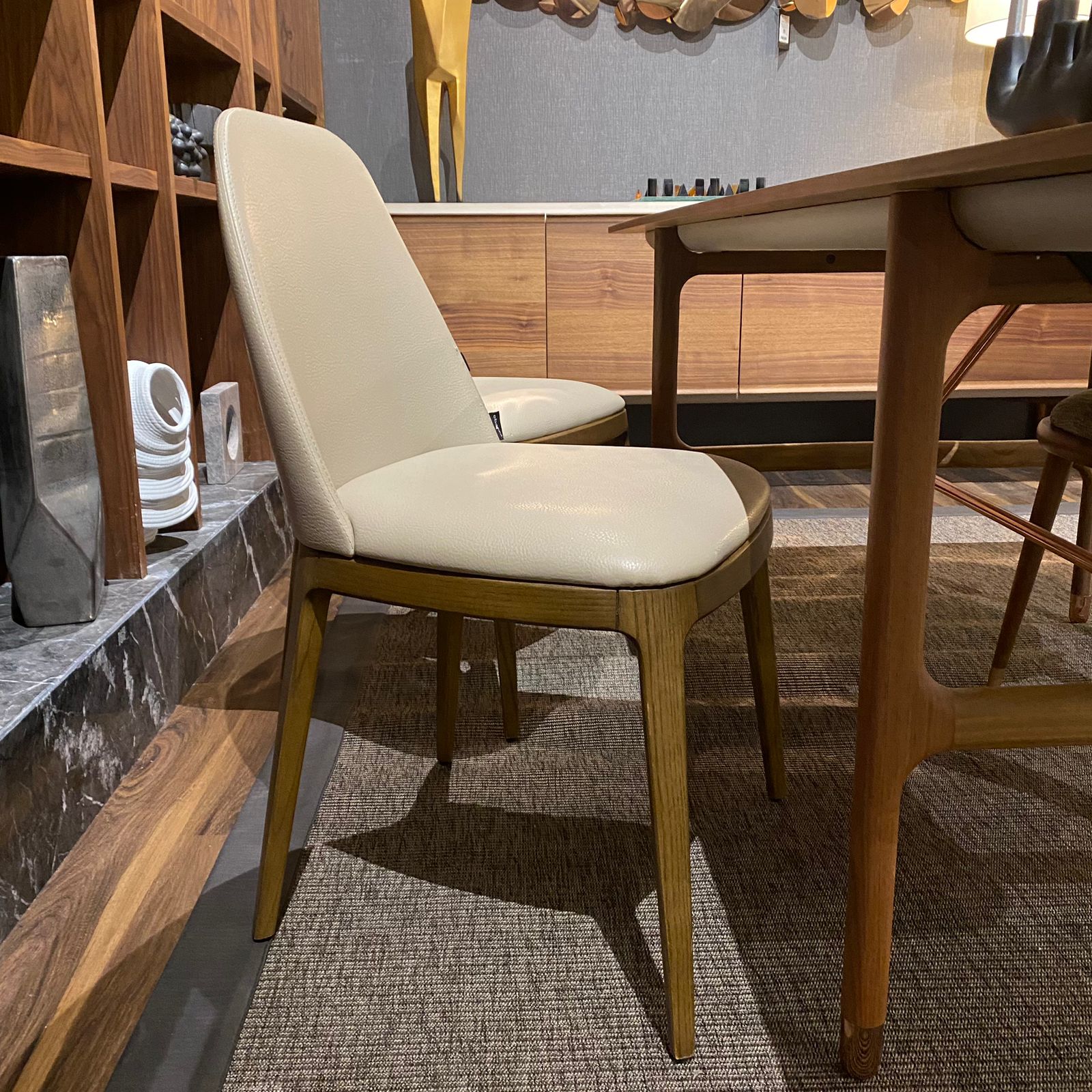 Display Item - Nirvana Solid Ash Wood Chair Nirvana Without Arm-W-2618YAS -  DISPLAY ITEM - ebarza Furniture UAE | Shop Modern Furniture in Abu Dhabi & Dubai - مفروشات ايبازرا في الامارات | تسوق اثاث عصري وديكورات مميزة في دبي وابوظبي