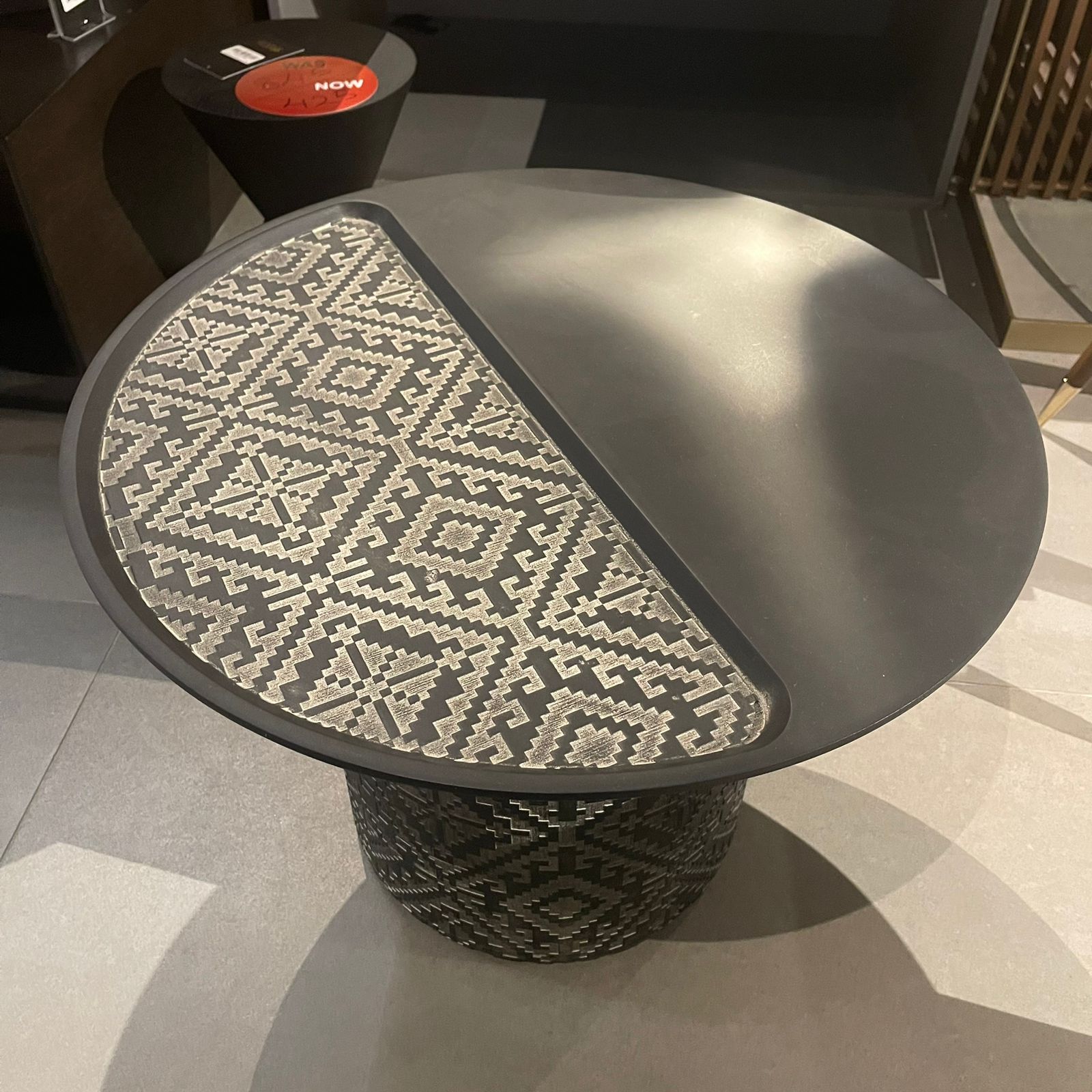 Display Item - Motif Side Table Motif-Side002-CYAS -  DISPLAY ITEM - ebarza Furniture UAE | Shop Modern Furniture in Abu Dhabi & Dubai - مفروشات ايبازرا في الامارات | تسوق اثاث عصري وديكورات مميزة في دبي وابوظبي