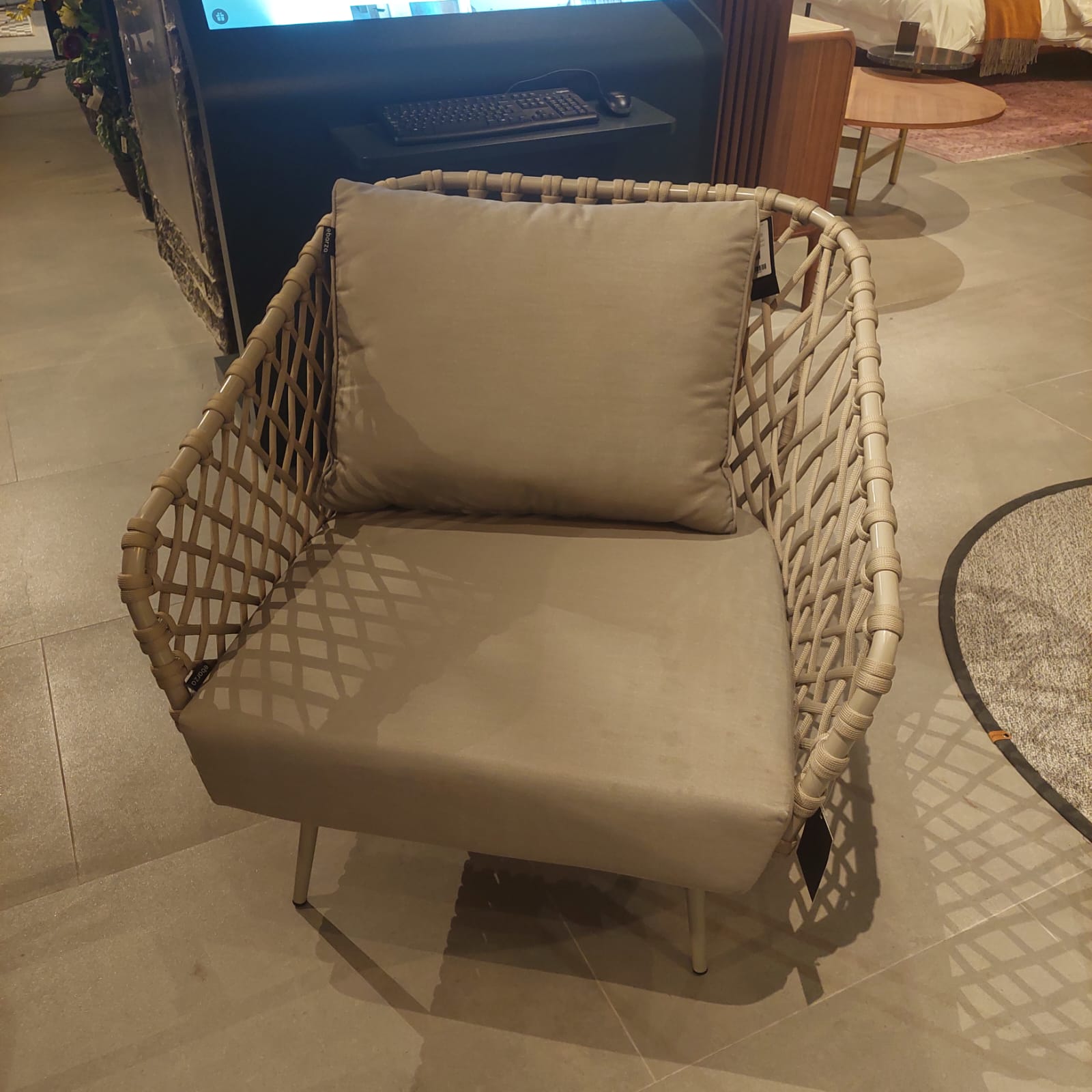 Display Item - Evolve Outdoor Armchair  28510301-YAS -  DISPLAY ITEM - ebarza Furniture UAE | Shop Modern Furniture in Abu Dhabi & Dubai - مفروشات ايبازرا في الامارات | تسوق اثاث عصري وديكورات مميزة في دبي وابوظبي