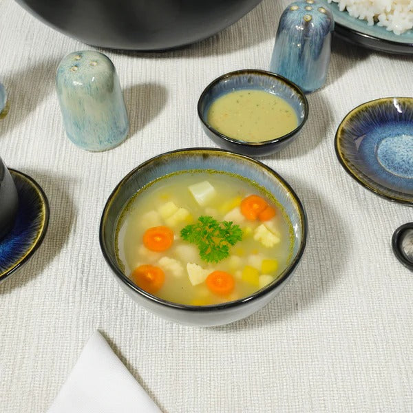 38 Pieces BLUE WAVE Dining set - BWS -  Dinnerware Sets - ebarza Furniture UAE | Shop Modern Furniture in Abu Dhabi & Dubai - مفروشات ايبازرا في الامارات | تسوق اثاث عصري وديكورات مميزة في دبي وابوظبي