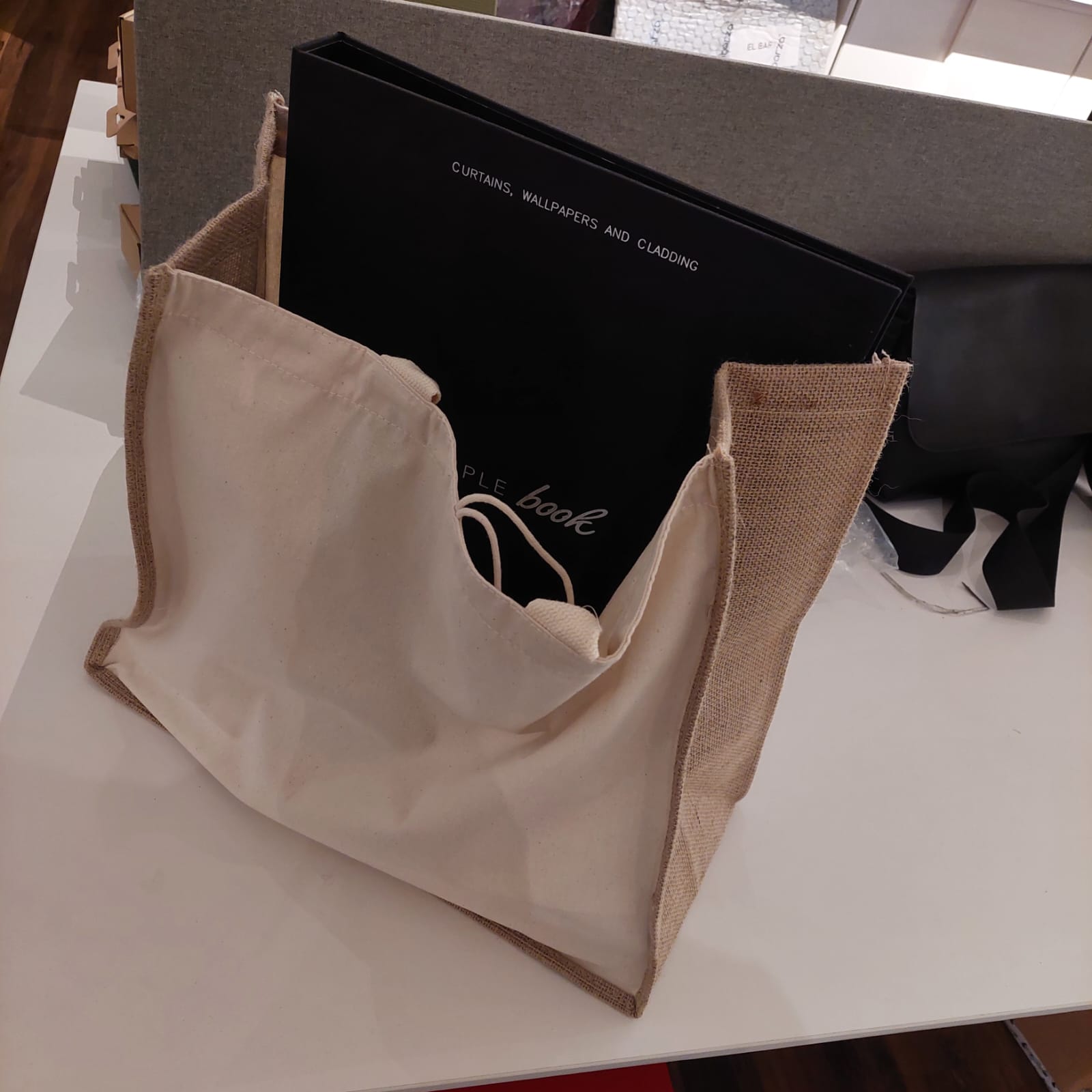 Moodboard Bag - Joinery Design Service -  Wall panels samples - ebarza Furniture UAE | Shop Modern Furniture in Abu Dhabi & Dubai - مفروشات ايبازرا في الامارات | تسوق اثاث عصري وديكورات مميزة في دبي وابوظبي