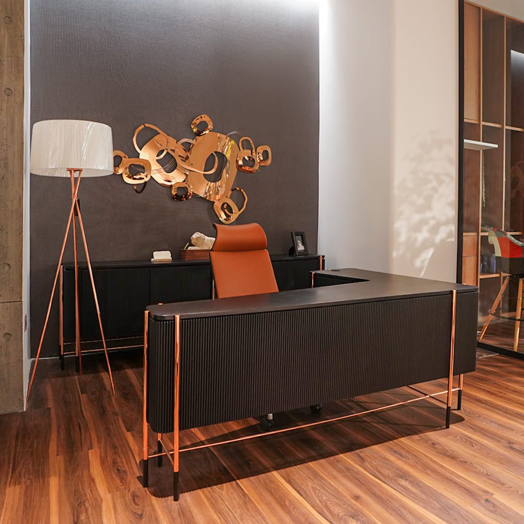 Display item - Dali office Set – Dali0012 -  DISPLAY ITEM - ebarza Furniture UAE | Shop Modern Furniture in Abu Dhabi & Dubai - مفروشات ايبازرا في الامارات | تسوق اثاث عصري وديكورات مميزة في دبي وابوظبي