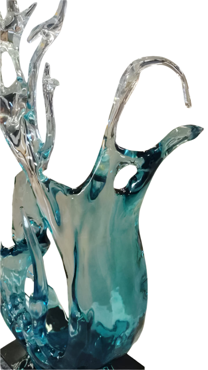 AS IS - Transparent Resin SCULPTURE - BJ20230017 -  DISPLAY ITEM - ebarza Furniture UAE | Shop Modern Furniture in Abu Dhabi & Dubai - مفروشات ايبازرا في الامارات | تسوق اثاث عصري وديكورات مميزة في دبي وابوظبي