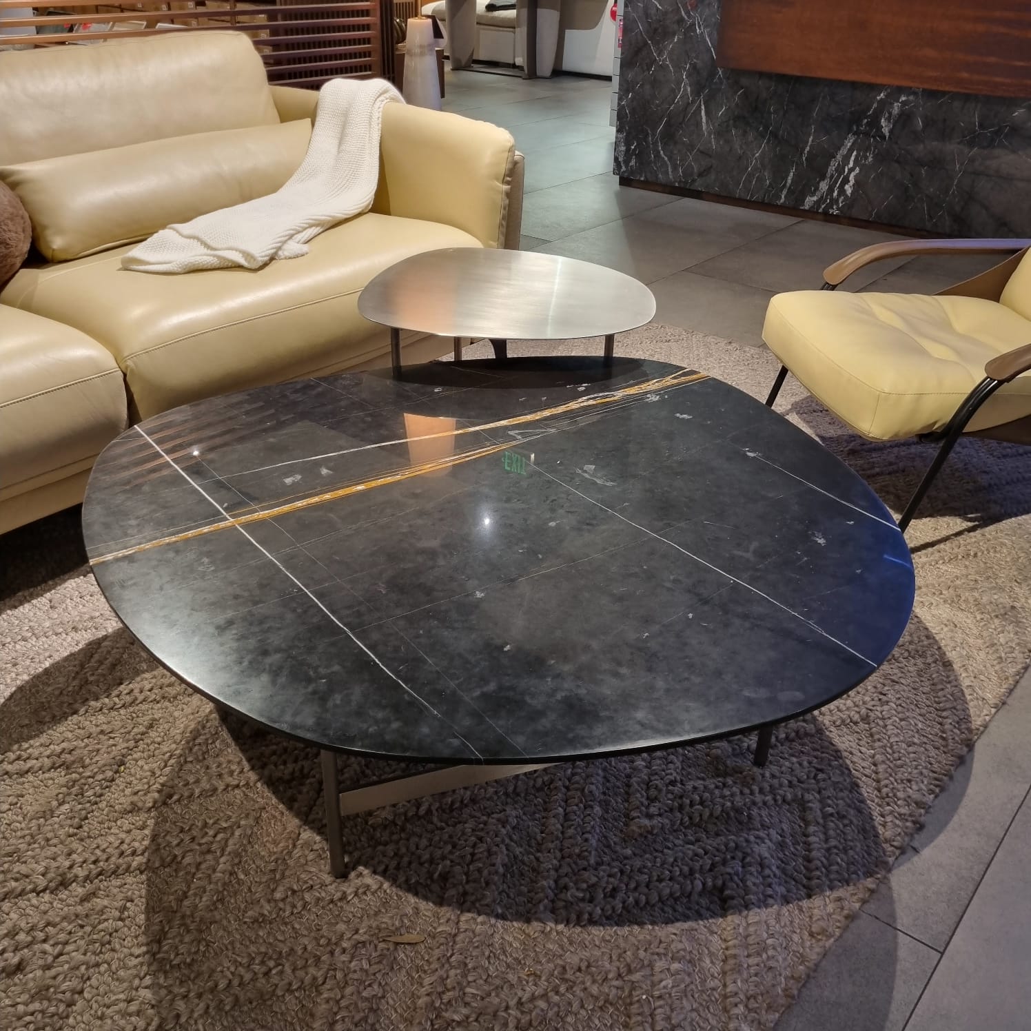 Display Item - Set Of 2 Rome Table 408Ct+StYAS -  DISPLAY ITEM - ebarza Furniture UAE | Shop Modern Furniture in Abu Dhabi & Dubai - مفروشات ايبازرا في الامارات | تسوق اثاث عصري وديكورات مميزة في دبي وابوظبي