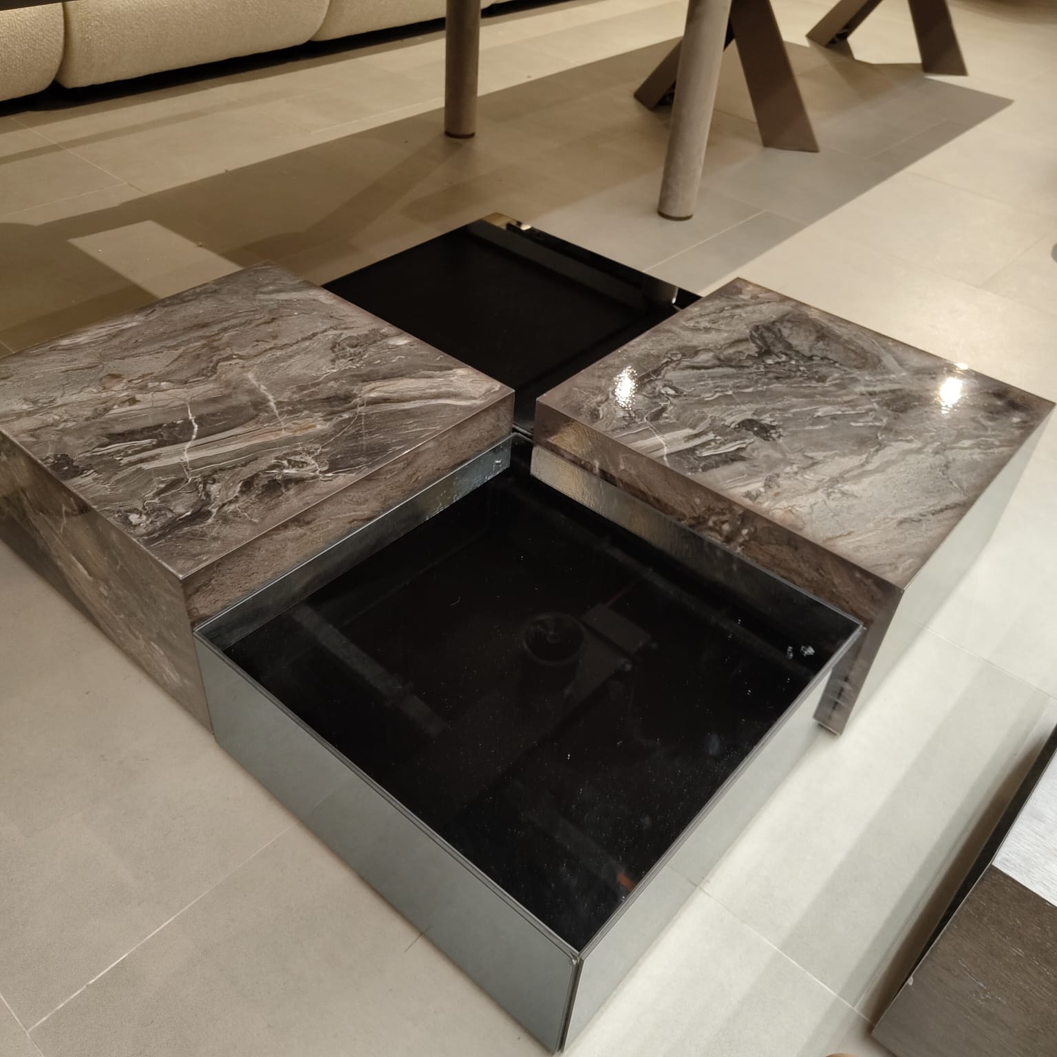 Display Item - Forever Center Table Frvr-006CYAS -  DISPLAY ITEM - ebarza Furniture UAE | Shop Modern Furniture in Abu Dhabi & Dubai - مفروشات ايبازرا في الامارات | تسوق اثاث عصري وديكورات مميزة في دبي وابوظبي