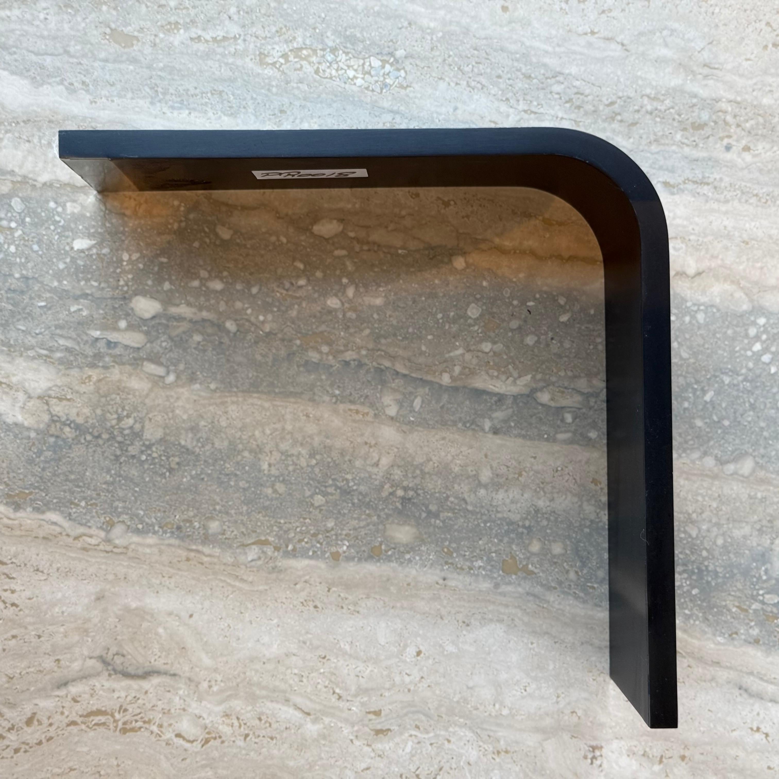 R50 (10cm) External Corner Skirting Accessories - Black - PR0018 -  wall-panels-profiles - ebarza Furniture UAE | Shop Modern Furniture in Abu Dhabi & Dubai - مفروشات ايبازرا في الامارات | تسوق اثاث عصري وديكورات مميزة في دبي وابوظبي
