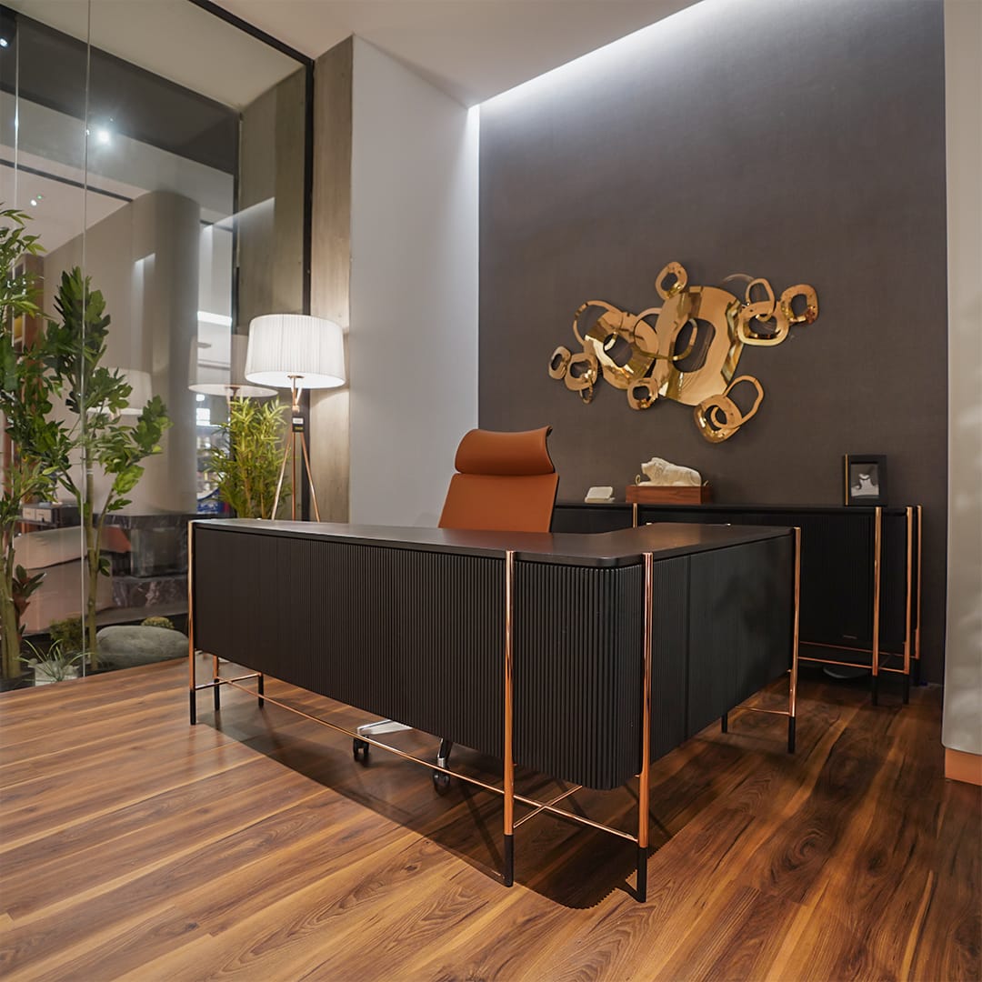 Display Item - Dali Desk  Dali-005 -  Office DesksYAS -  DISPLAY ITEM - ebarza Furniture UAE | Shop Modern Furniture in Abu Dhabi & Dubai - مفروشات ايبازرا في الامارات | تسوق اثاث عصري وديكورات مميزة في دبي وابوظبي