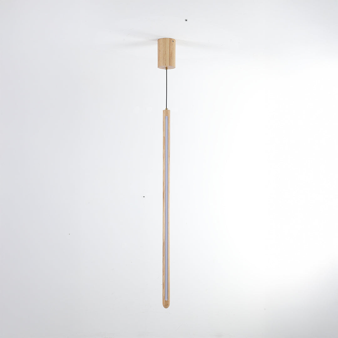 Wood Lustre  LED Linear Light Pendant Lamp - Ashwood MYCP-XTE-Ash -  Pendant Lamps - ebarza Furniture UAE | Shop Modern Furniture in Abu Dhabi & Dubai - مفروشات ايبازرا في الامارات | تسوق اثاث عصري وديكورات مميزة في دبي وابوظبي