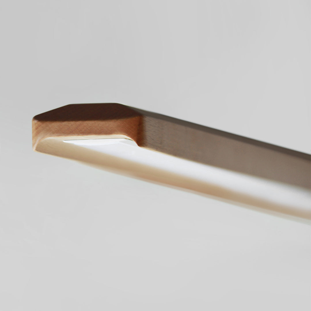Woodland Charm LED Linear Light Pendant Lamp - Natural MYCP-SY-Ash-2400 -  Pendant Lamps - ebarza Furniture UAE | Shop Modern Furniture in Abu Dhabi & Dubai - مفروشات ايبازرا في الامارات | تسوق اثاث عصري وديكورات مميزة في دبي وابوظبي