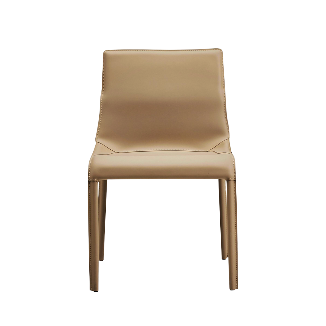 Leon Dining Chair DC021 -  Lounge Chairs - ebarza Furniture UAE | Shop Modern Furniture in Abu Dhabi & Dubai - مفروشات ايبازرا في الامارات | تسوق اثاث عصري وديكورات مميزة في دبي وابوظبي