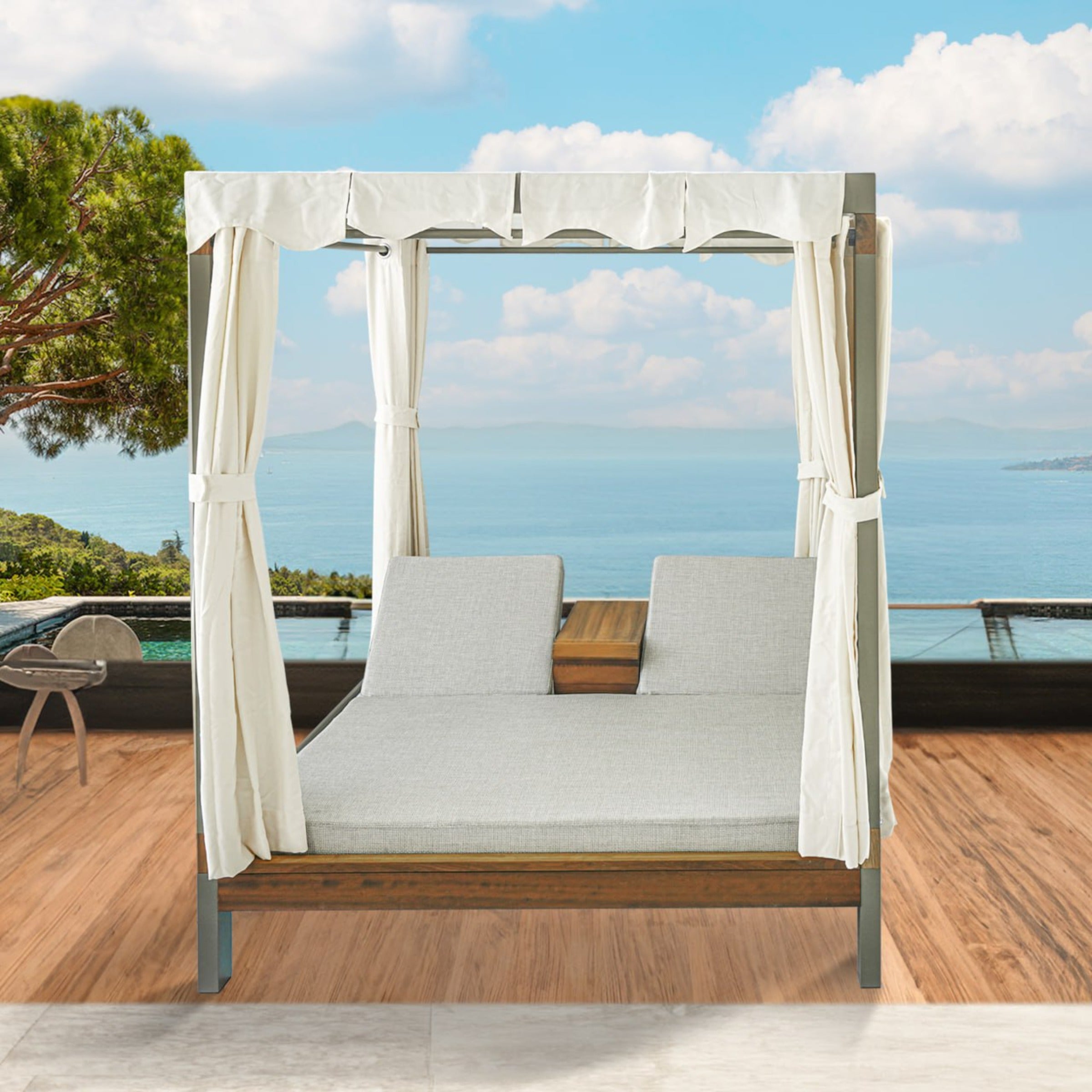 ALCHERA GAZEBO ALBG-RAL7006 -  Sunloungers - ebarza Furniture UAE | Shop Modern Furniture in Abu Dhabi & Dubai - مفروشات ايبازرا في الامارات | تسوق اثاث عصري وديكورات مميزة في دبي وابوظبي