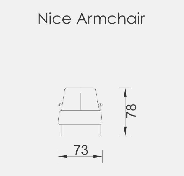 Display Item - Amazon California Armchair  Nice001-Ama -  DISPLAY ITEM - ebarza Furniture UAE | Shop Modern Furniture in Abu Dhabi & Dubai - مفروشات ايبازرا في الامارات | تسوق اثاث عصري وديكورات مميزة في دبي وابوظبي