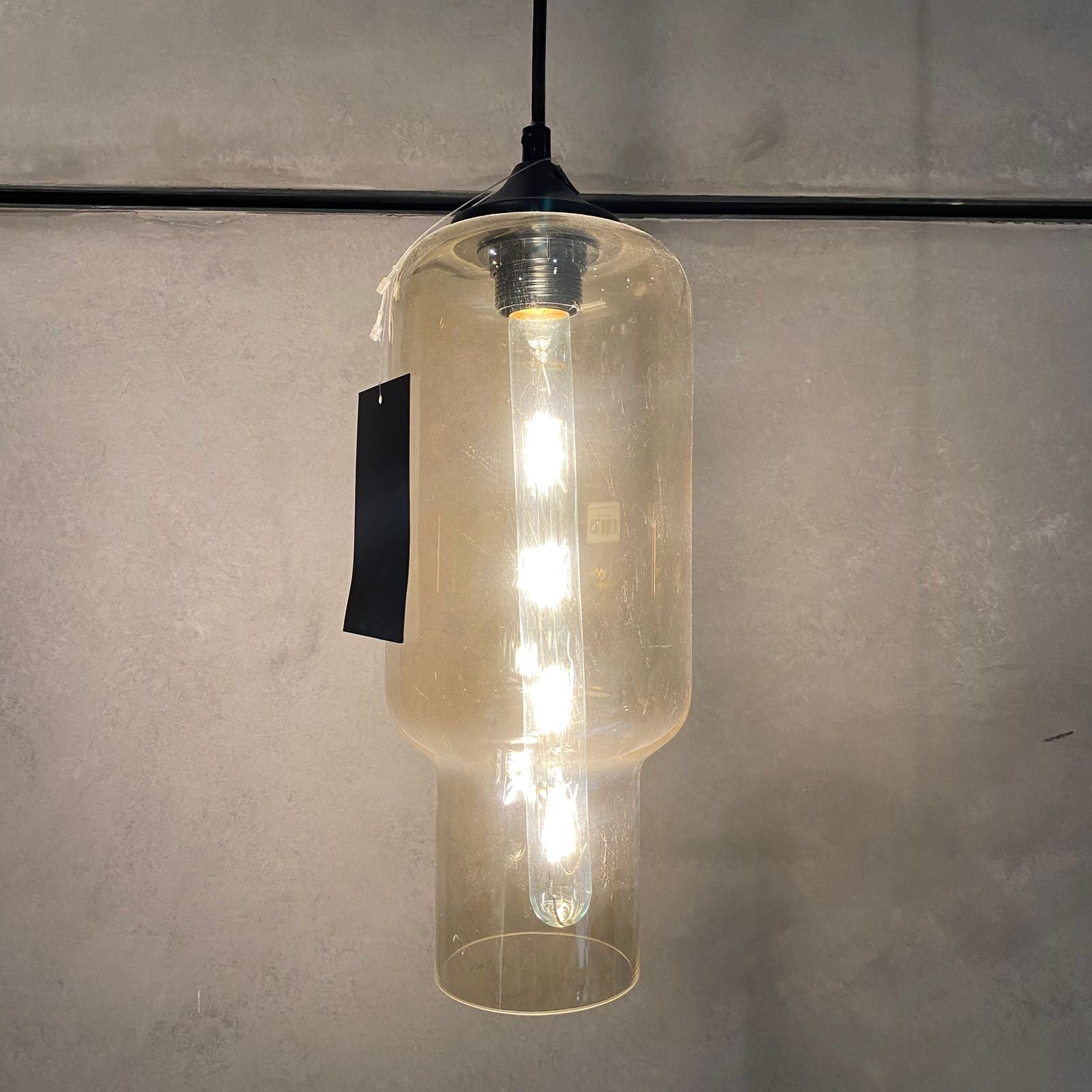 Display Item - Amber Glass Pendant Lamp Cy-Dd-Jyg-6Nakheel -  DISPLAY ITEM - ebarza Furniture UAE | Shop Modern Furniture in Abu Dhabi & Dubai - مفروشات ايبازرا في الامارات | تسوق اثاث عصري وديكورات مميزة في دبي وابوظبي